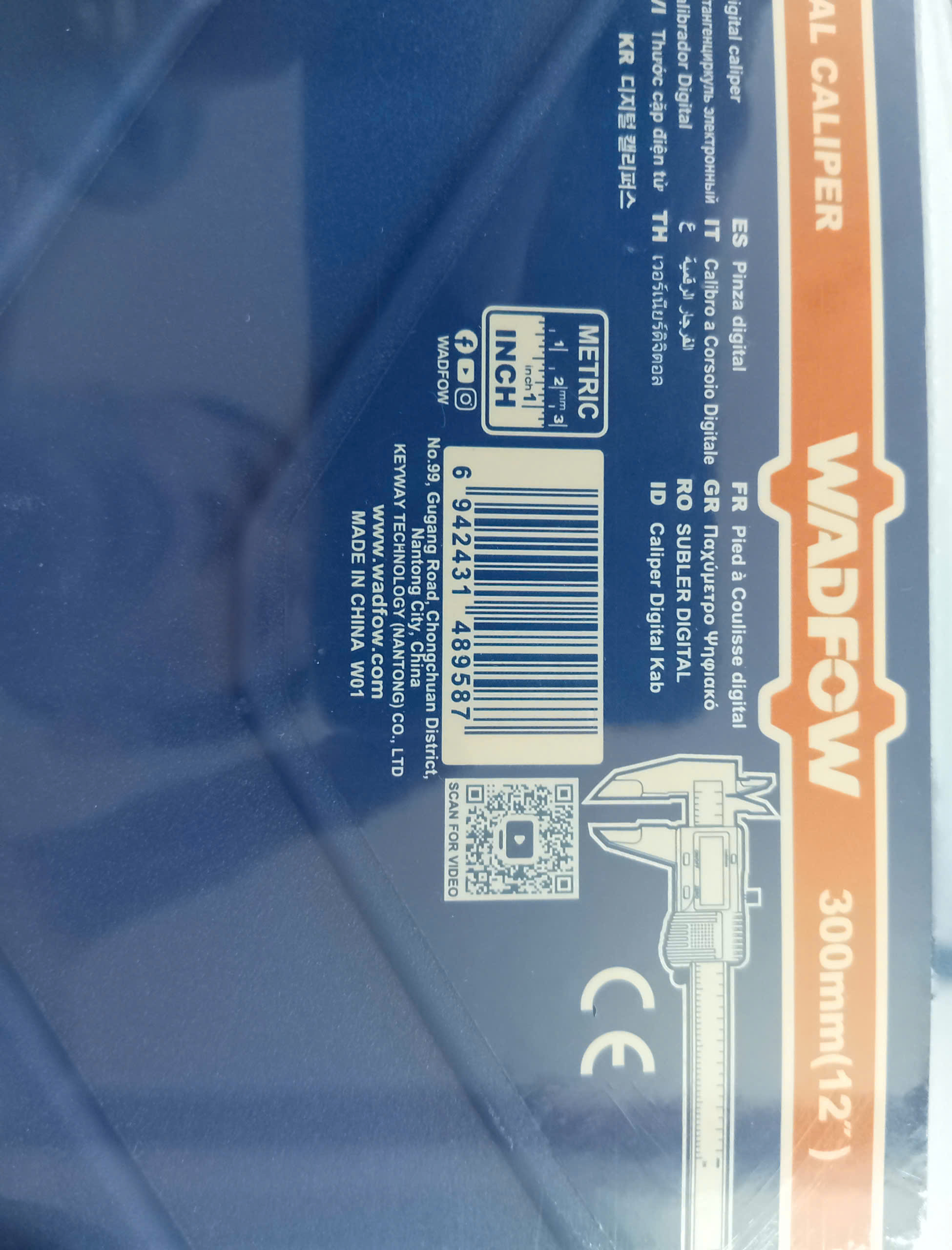 Hình ảnh 16 của mặt hàng Thước cặp điện tử 300mm (12") Wadfow