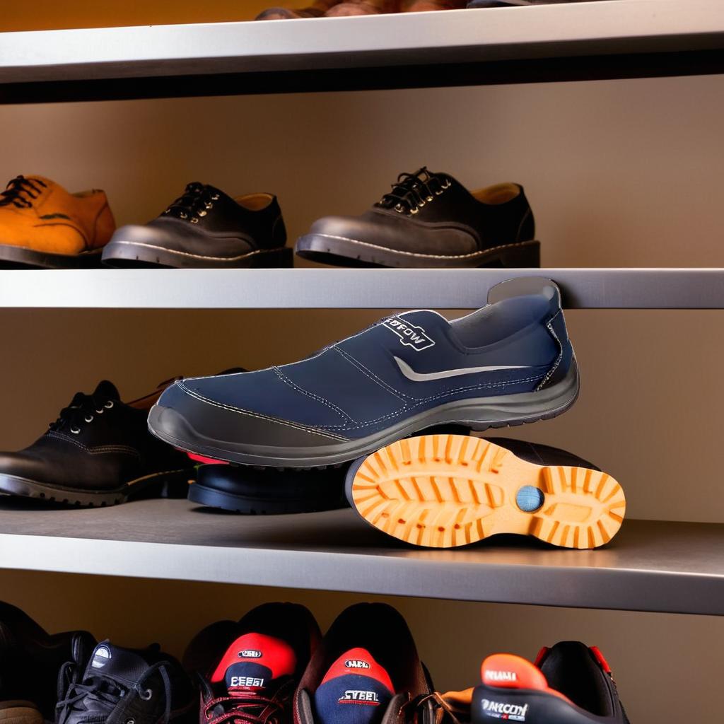 Hình ảnh 1 của mặt hàng Giày bảo hộ vải mũi đế thép size 41 Wadfow