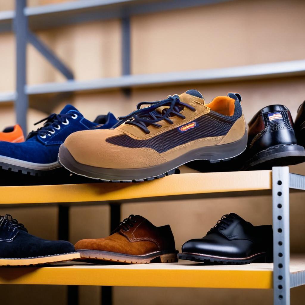 Hình ảnh 1 của mặt hàng Giày bảo hộ da lộn mũi đế thép size 39 Wadfow
