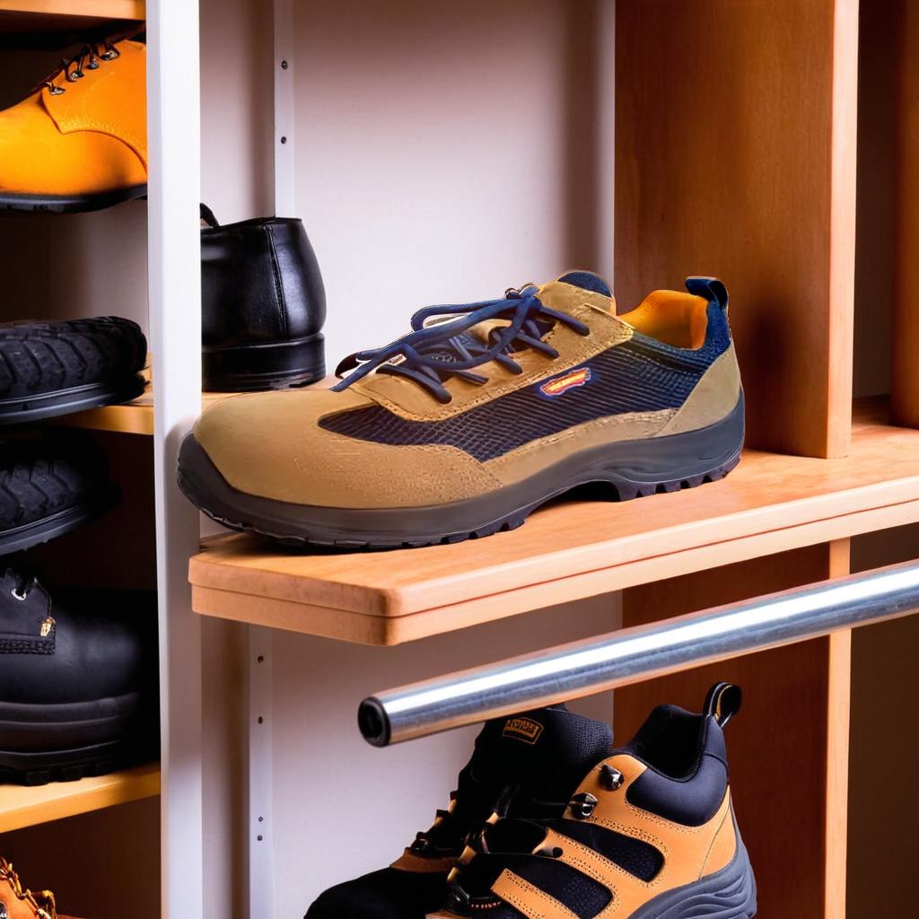 Hình ảnh 2 của mặt hàng Giày bảo hộ da lộn mũi đế thép size 39 Wadfow