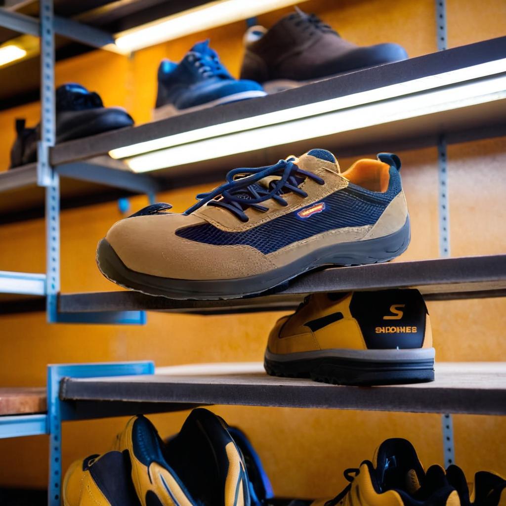 Hình ảnh 3 của mặt hàng Giày bảo hộ da lộn mũi đế thép size 39 Wadfow