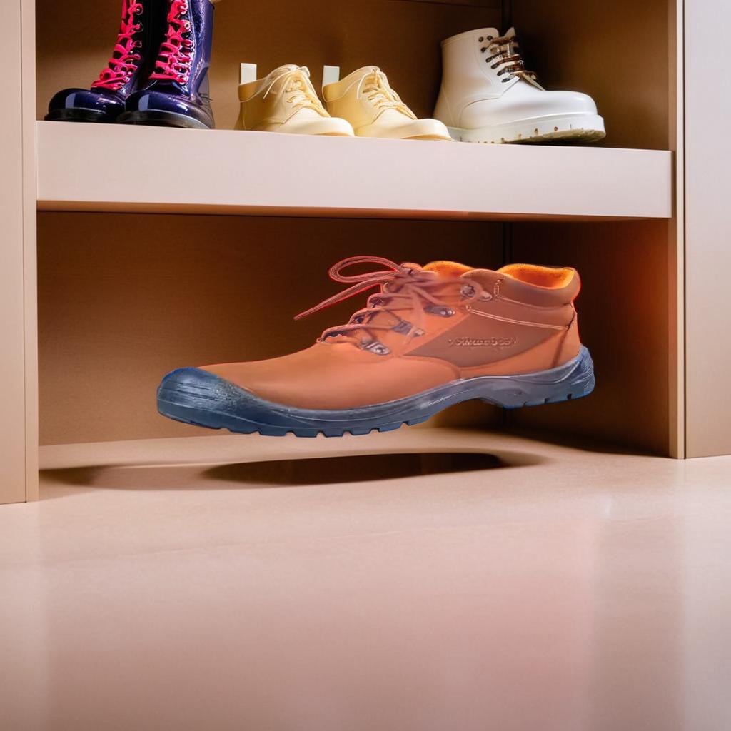 Hình ảnh 3 của mặt hàng Giày bảo hộ da mũi đế thép size 43 Wadfow