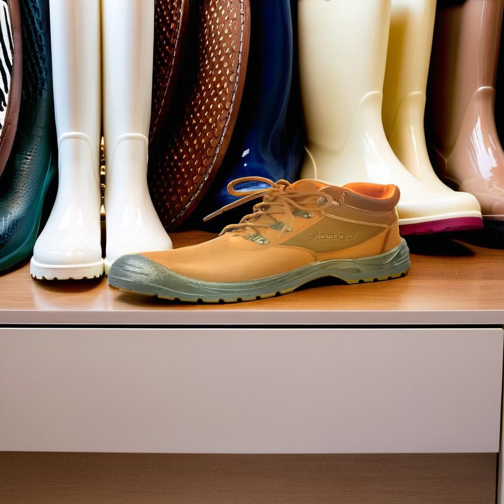 Hình ảnh 4 của mặt hàng Giày bảo hộ da mũi đế thép size 43 Wadfow
