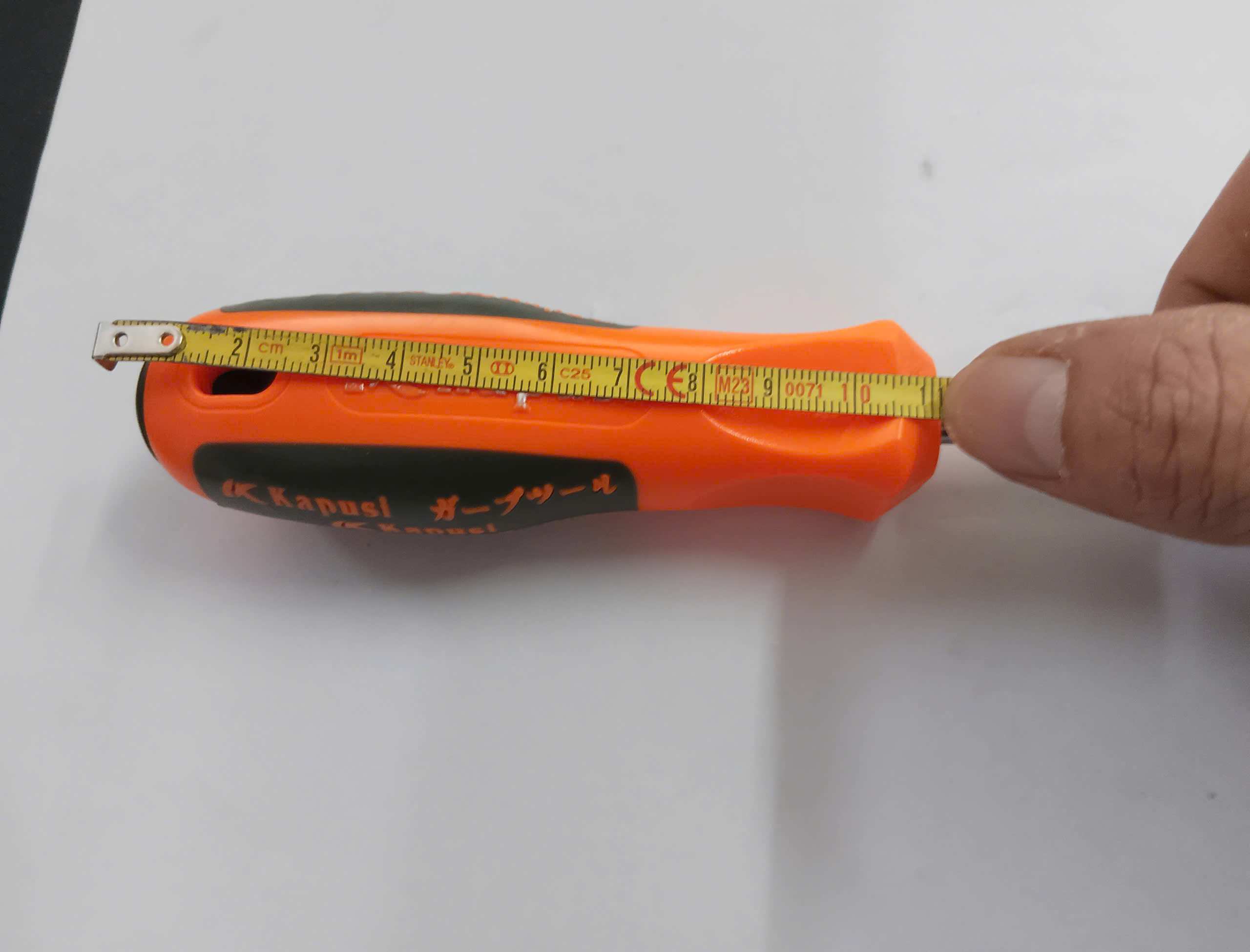 Hình ảnh 4 của mặt hàng Tua vít dẹp 1 đầu 6x200mm cán cam đen Kapusi