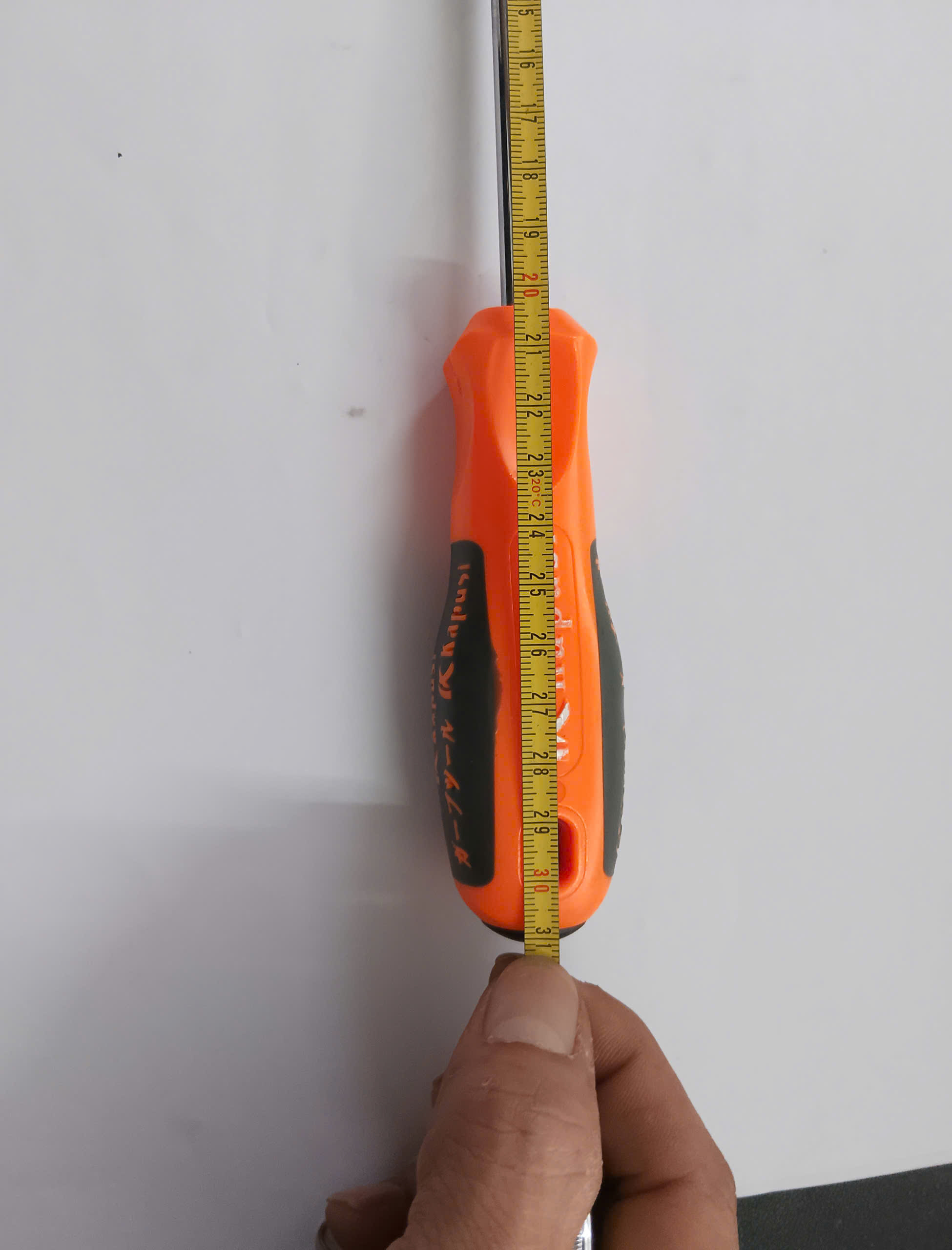 Hình ảnh 6 của mặt hàng Tua vít 4 cạnh 1 đầu 6x200mm cán cam đen Kapusi