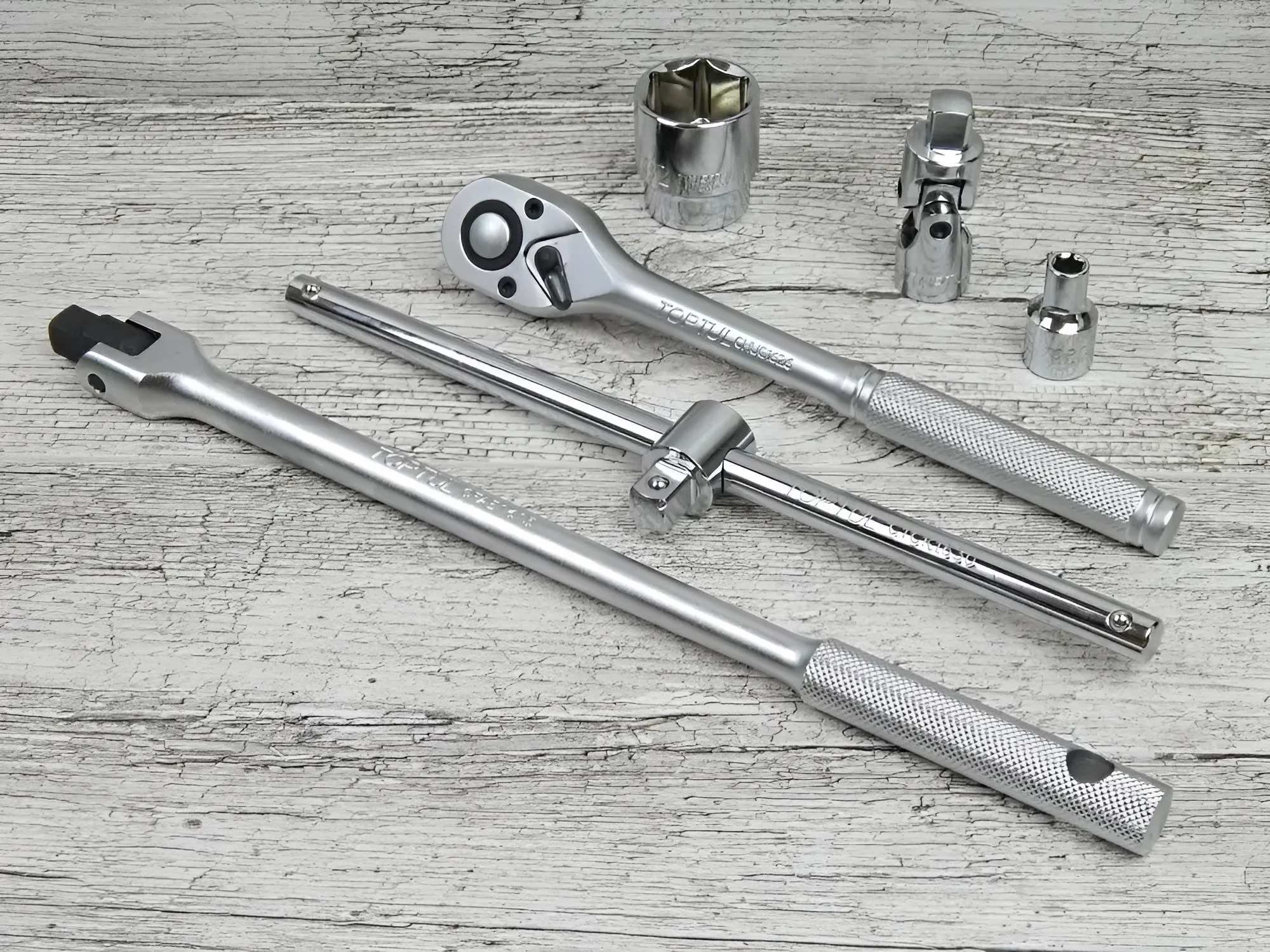 Hình ảnh 6 của mặt hàng Bộ tuýp đầu 1/2" 24 chi tiết Toptul