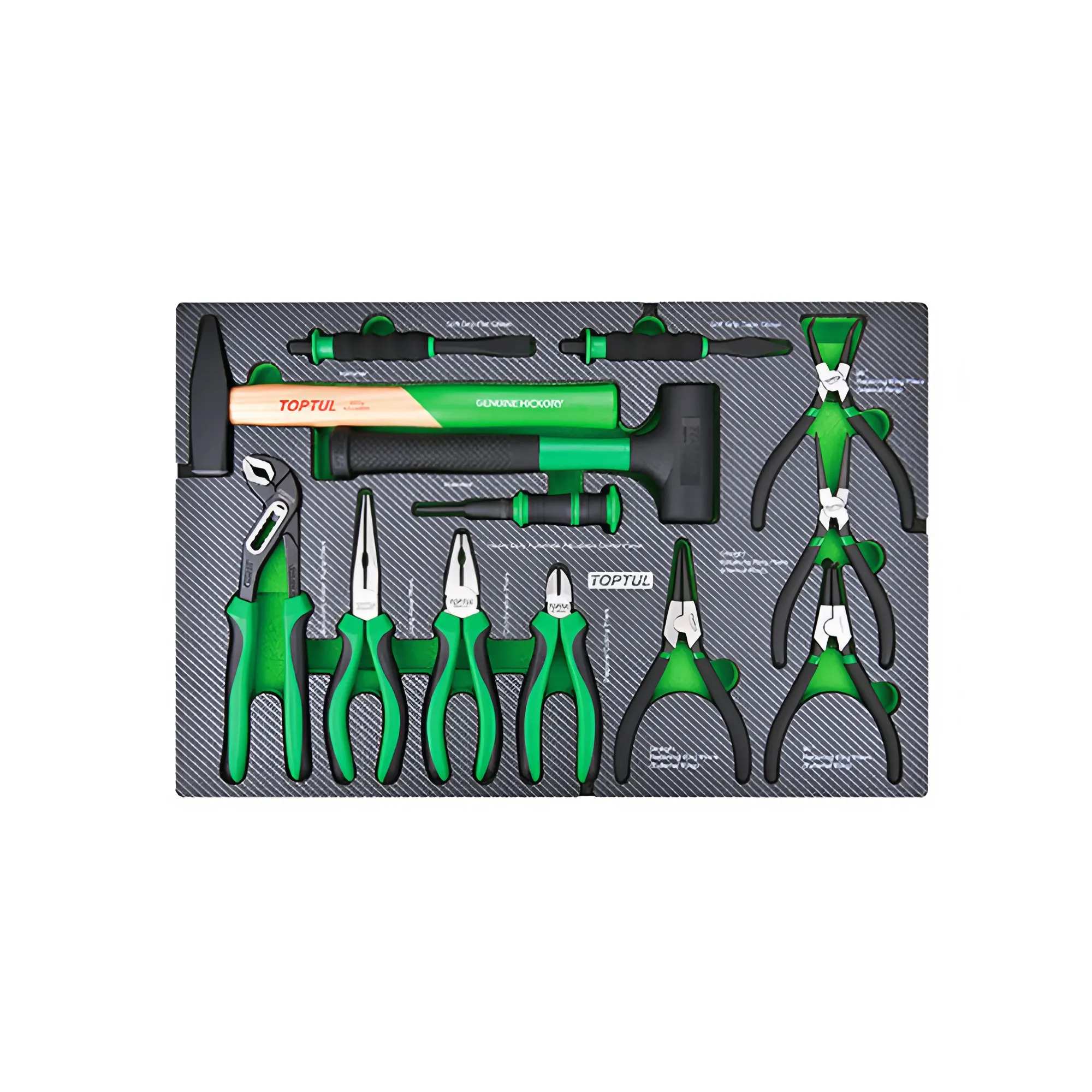Hình ảnh 1 của mặt hàng Khay dụng cụ cầm tay 13 chi tiết Toptul