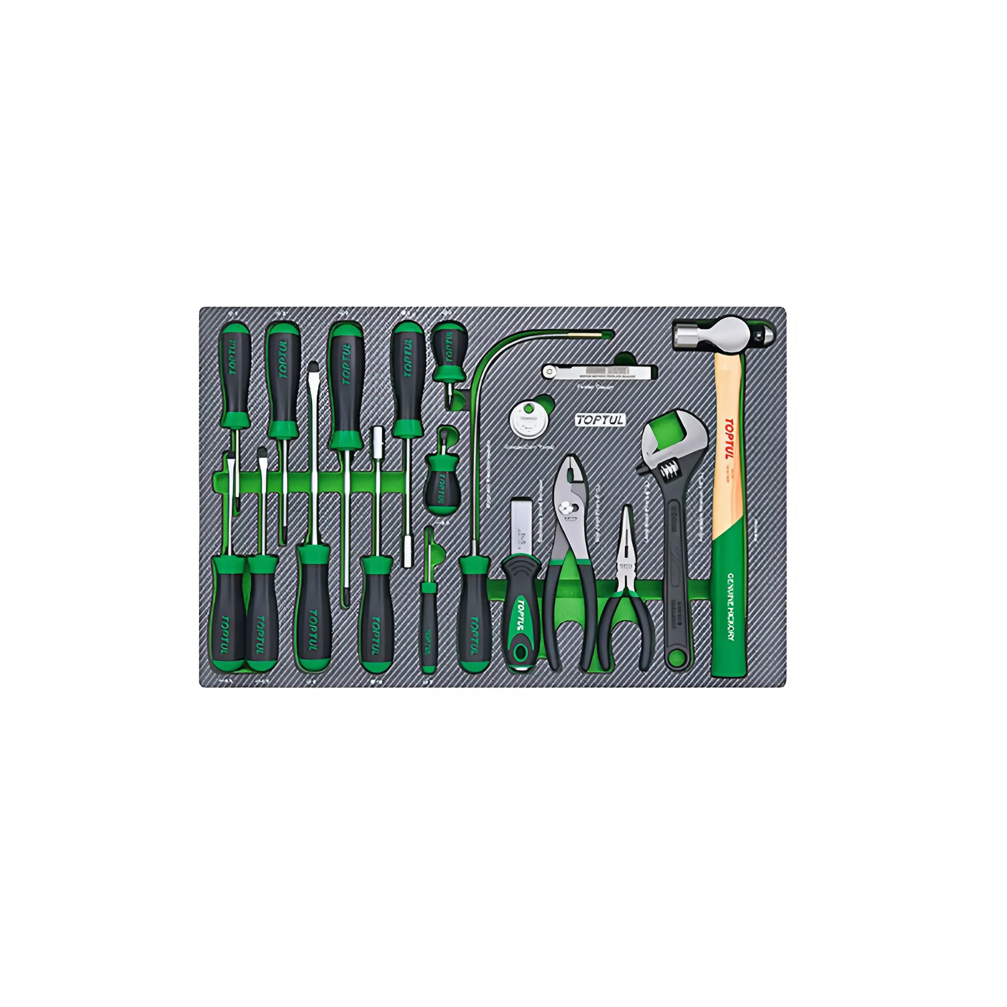 Hình ảnh 1 của mặt hàng Bộ đồ nghề tổng hợp 19 chi tiết Toptul
