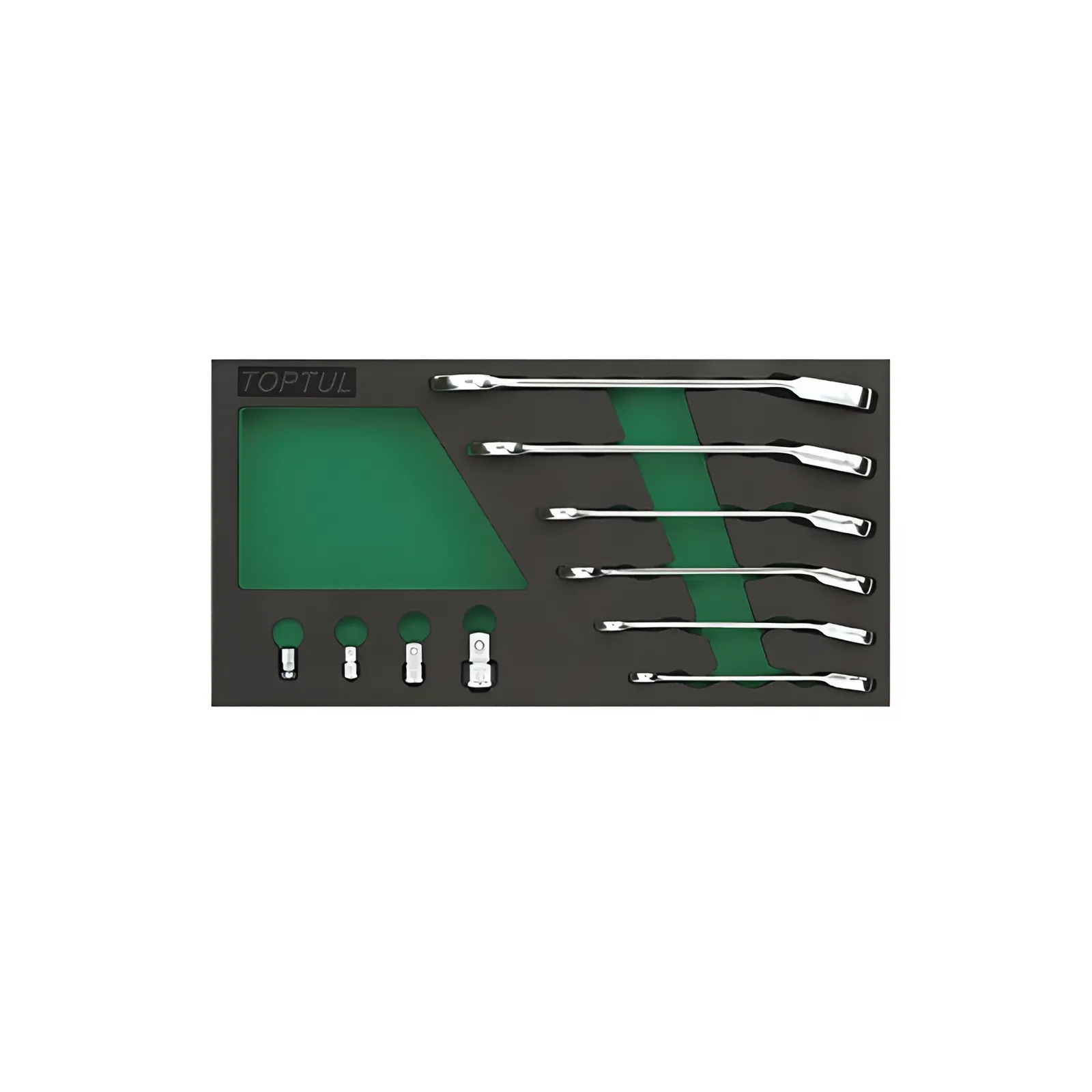 Hình ảnh 1 của mặt hàng Bộ cần siết lực 10 chi tiết Toptul