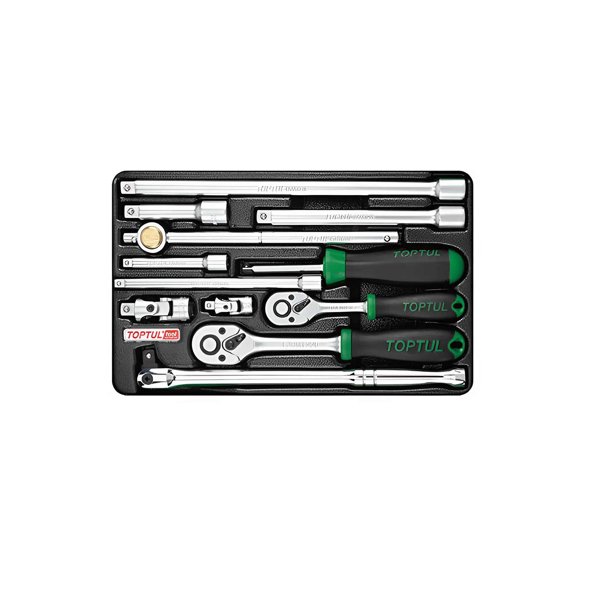 Hình ảnh 1 của mặt hàng Bộ cần siết tự động 12 chi tiết Toptul