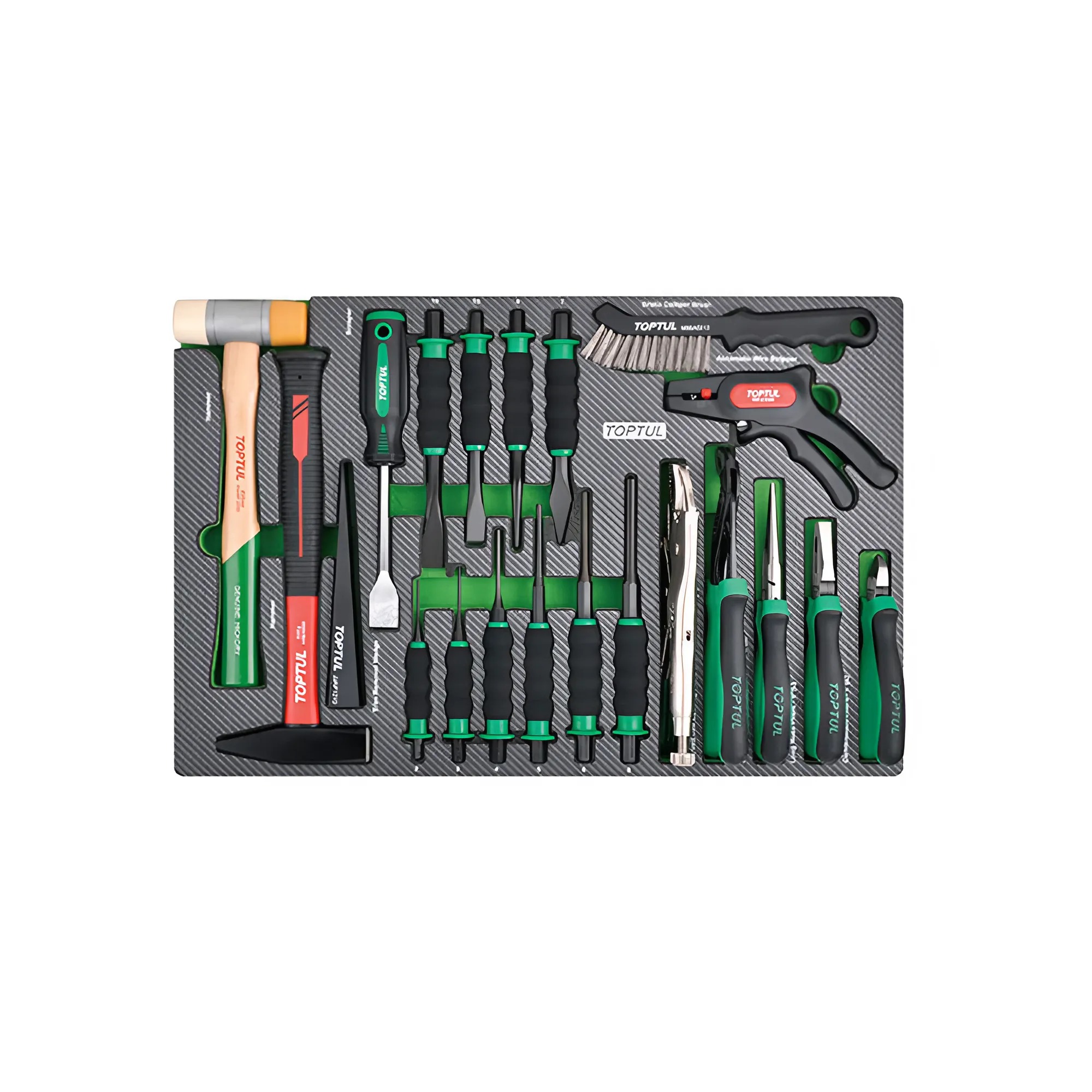 Hình ảnh 1 của mặt hàng Bộ dụng cụ 21 chi tiết Toptul
