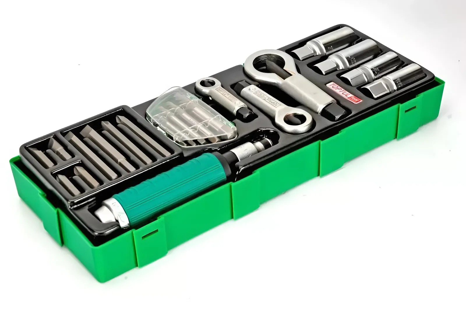Hình ảnh 4 của mặt hàng Bộ vít đóng 22 chi tiết Toptul