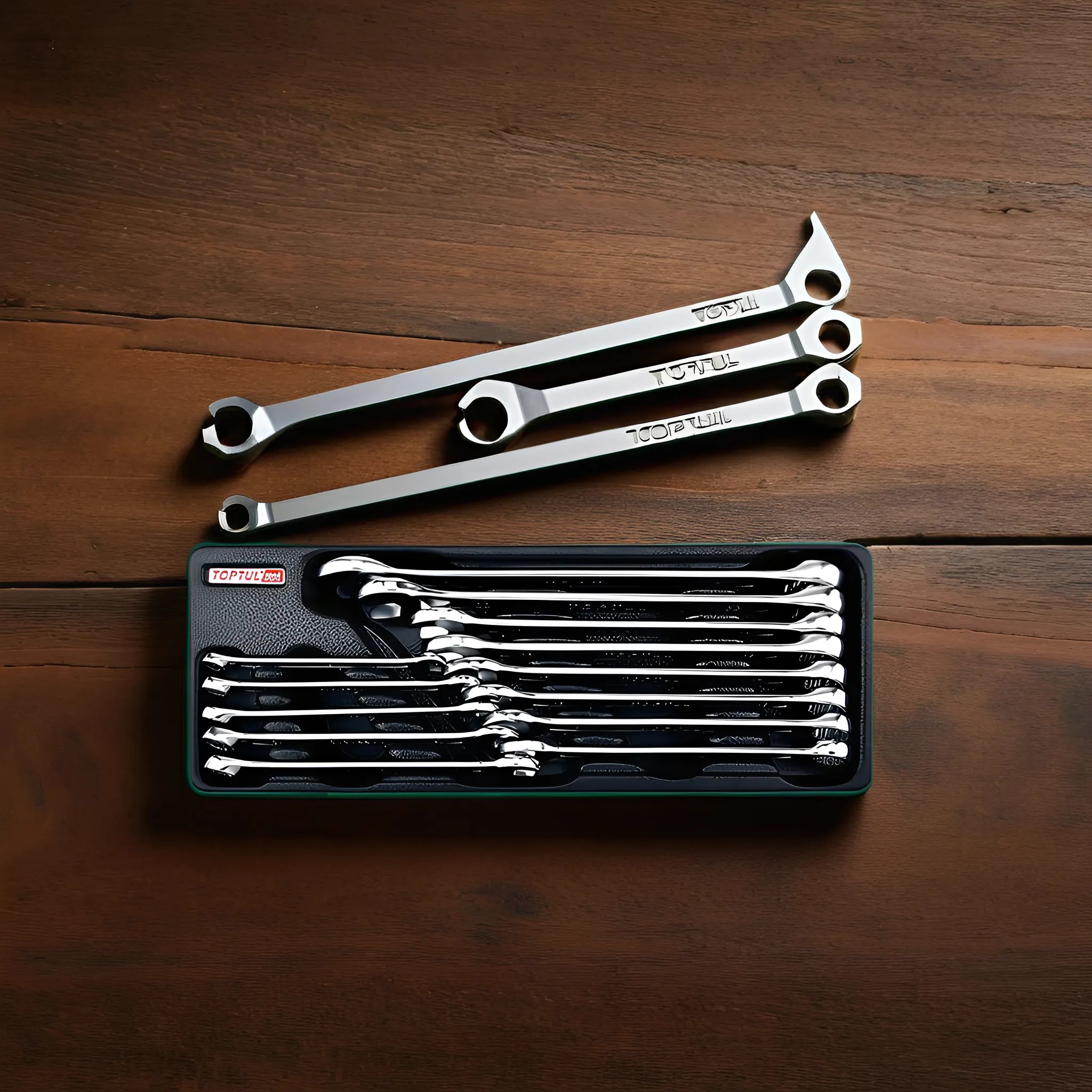 Hình ảnh 2 của mặt hàng Bộ cờ lê 13 món Toptul