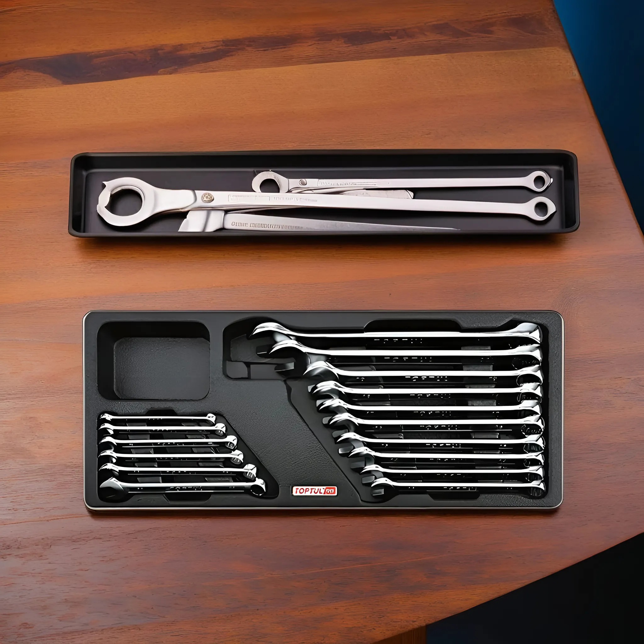 Hình ảnh 2 của mặt hàng Bộ cờ lê vòng miệng Toptul