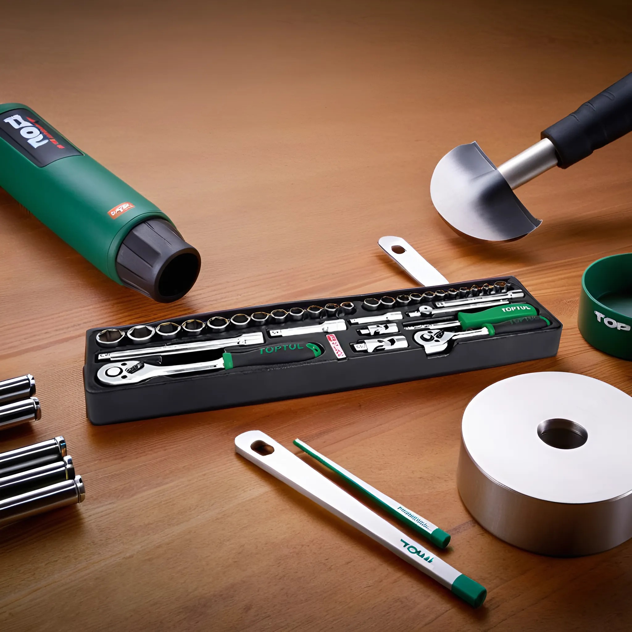 Hình ảnh 2 của mặt hàng Bộ cần siết tự động 34 chi tiết Toptul