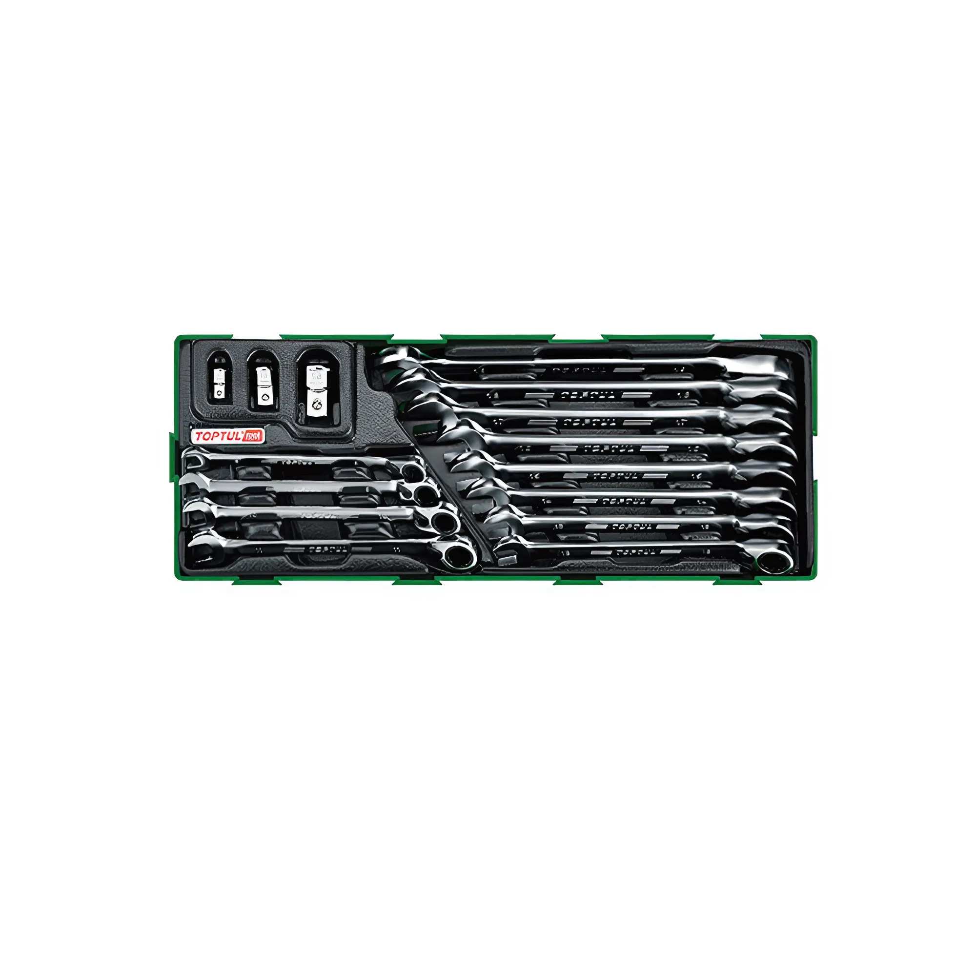 Hình ảnh 1 của mặt hàng Bộ cờ lê tự động 15 chi tiết Toptul