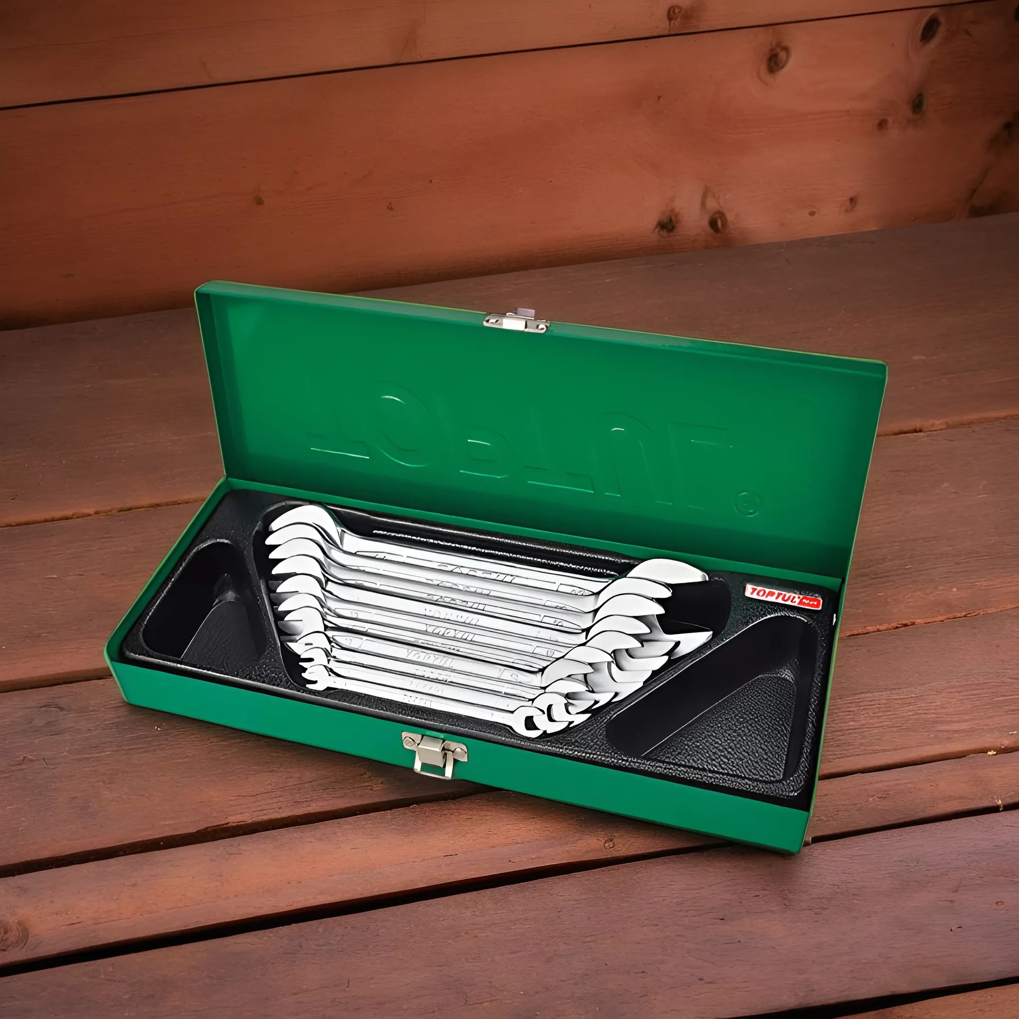 Hình ảnh 3 của mặt hàng Hộp cờ lê 2 đầu miệng Toptul