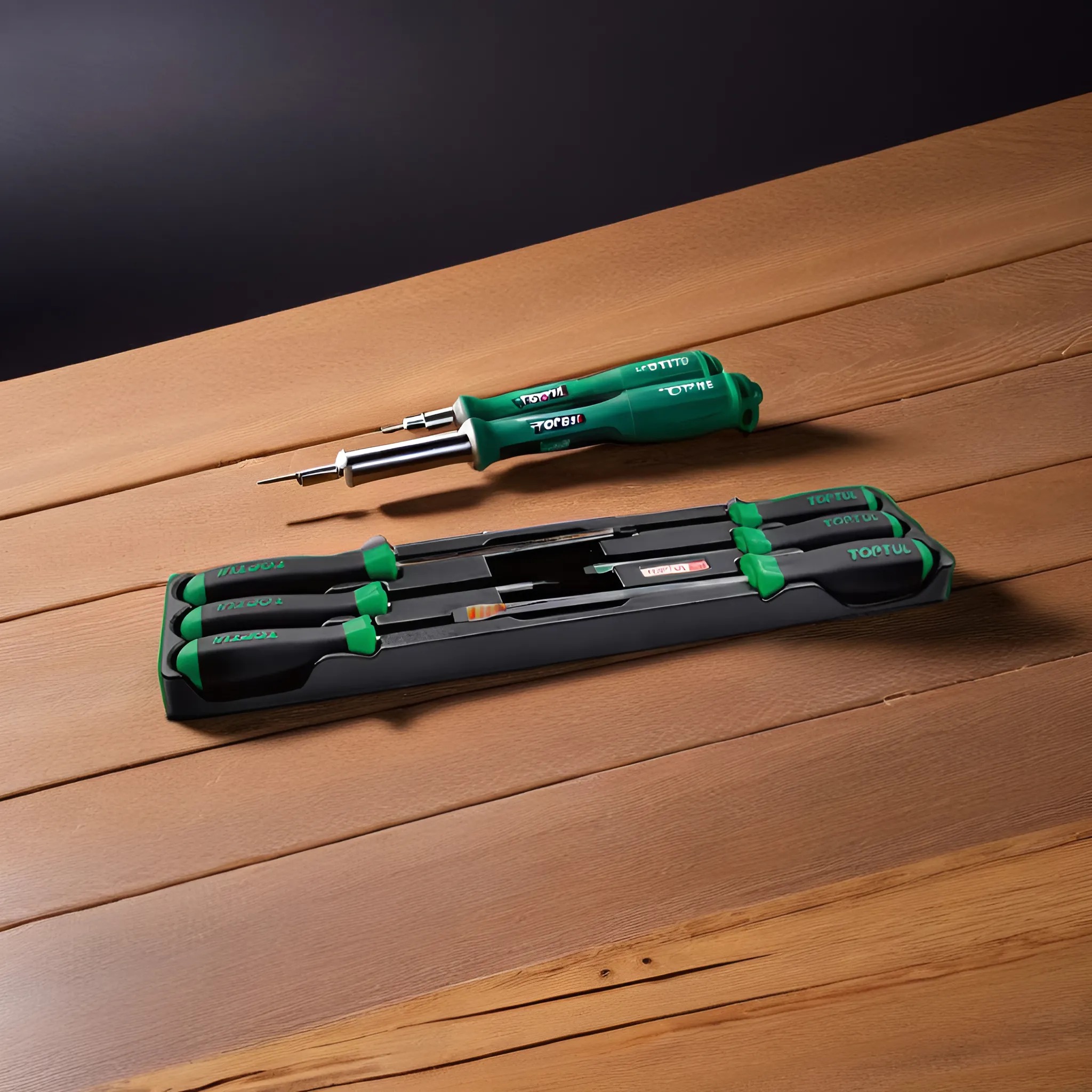 Hình ảnh 3 của mặt hàng Bộ tua vít 6 chi tiết Toptul