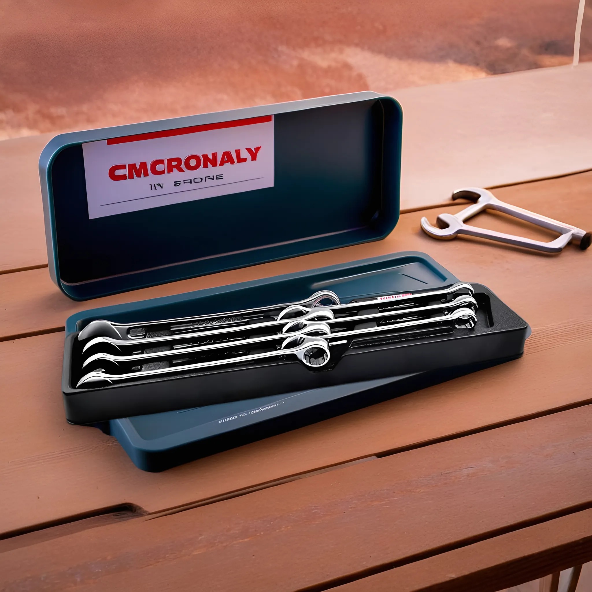 Hình ảnh 3 của mặt hàng Bộ cờ lê vòng miệng 7 chi tiết Toptul