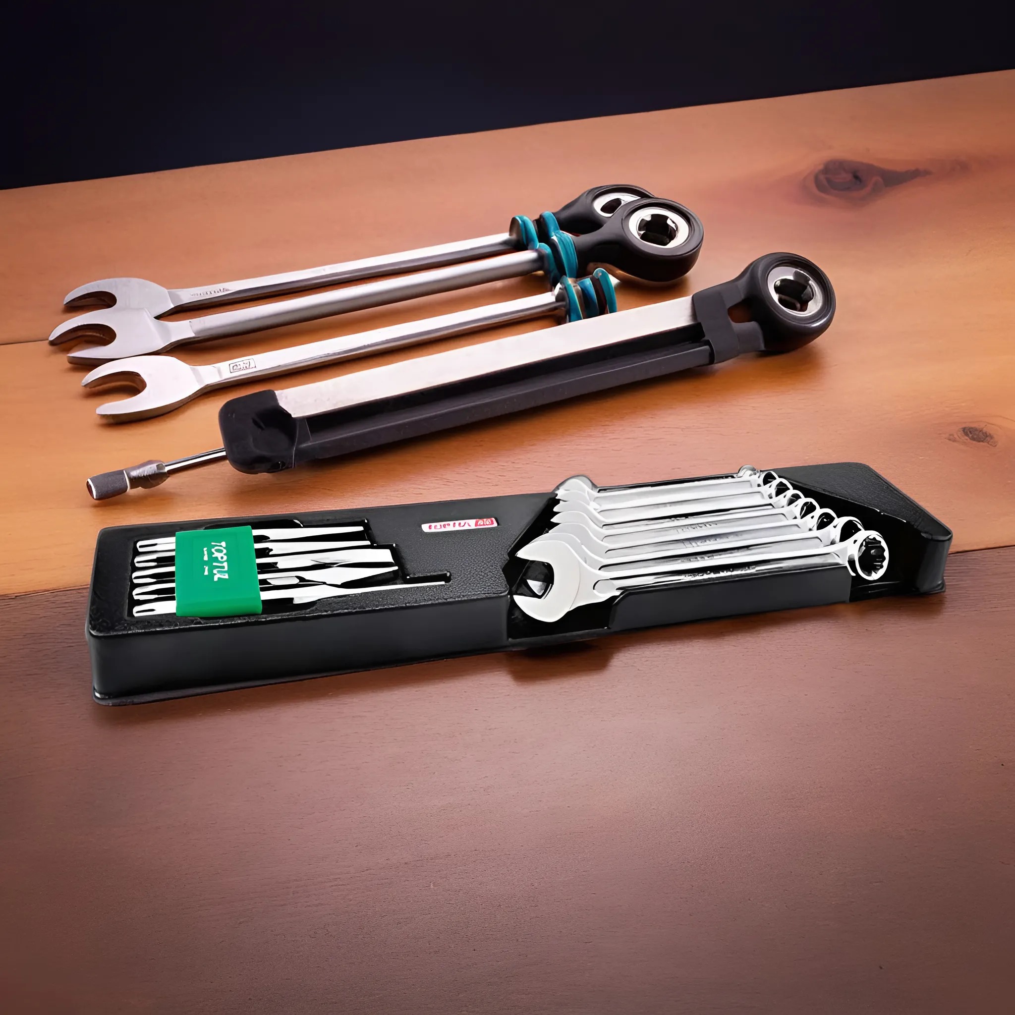 Hình ảnh 2 của mặt hàng Bộ cờ lê 13 chi tiết Toptul