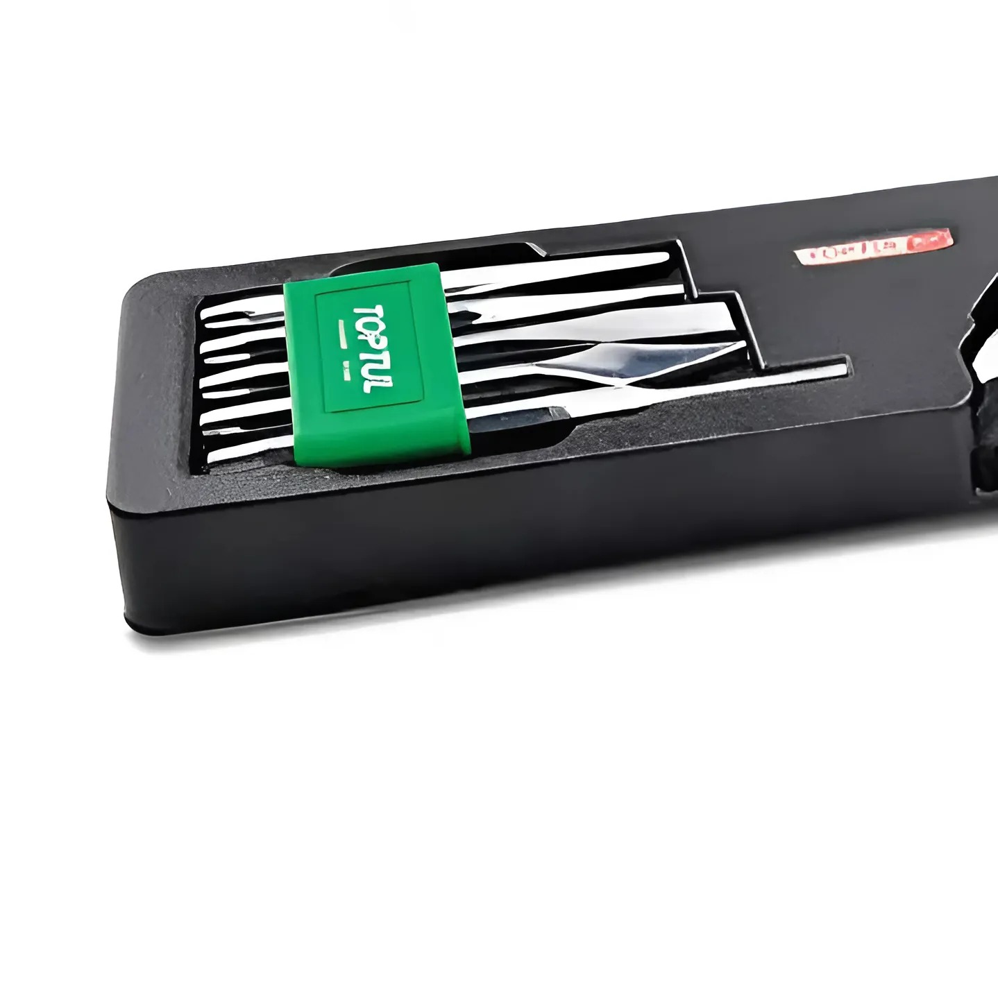 Hình ảnh 2 của mặt hàng Bộ cờ lê vòng miệng + đục 13 chi tiết Toptul