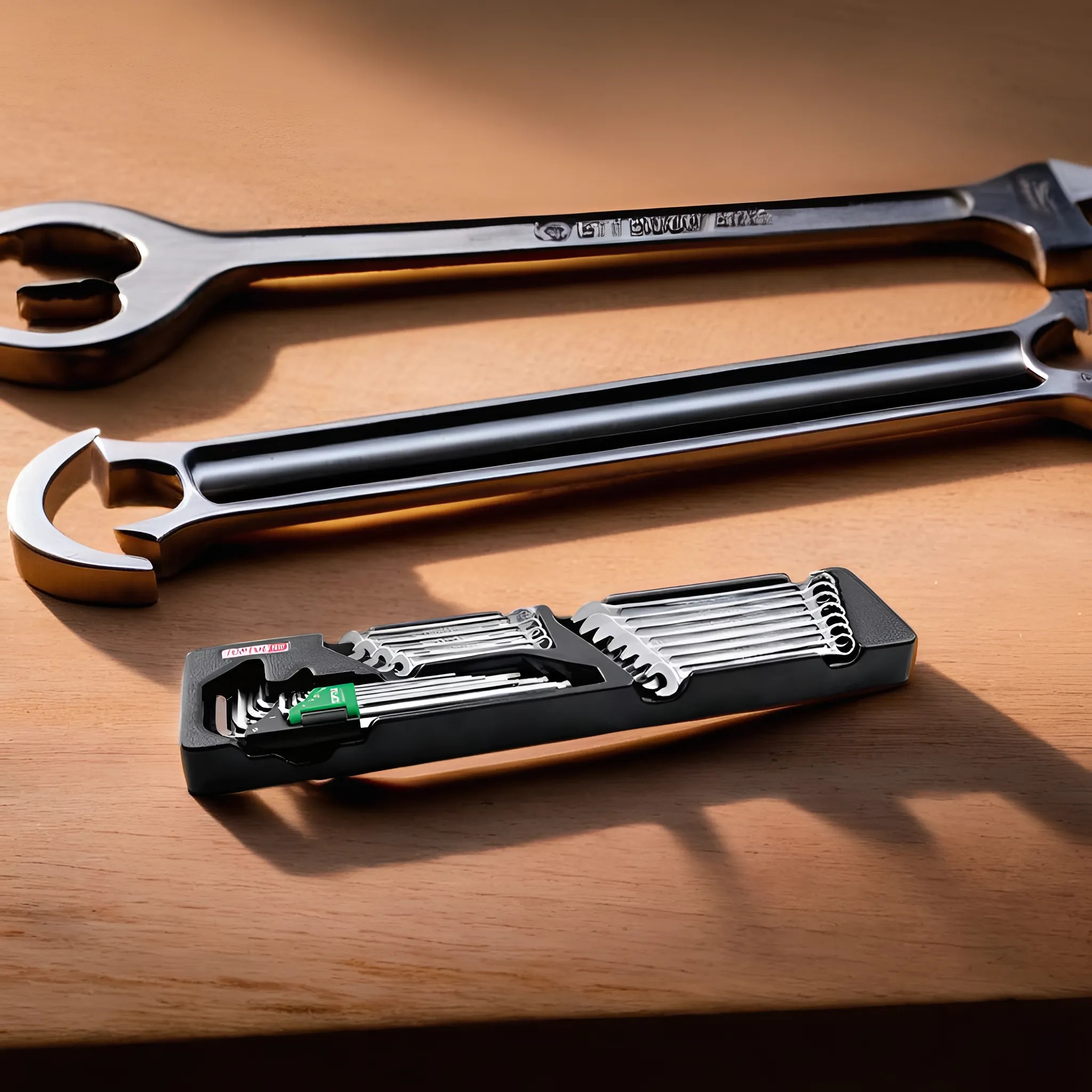 Hình ảnh 3 của mặt hàng Bộ cờ lê vòng miệng & lục giác bi 20 chi tiết Toptul