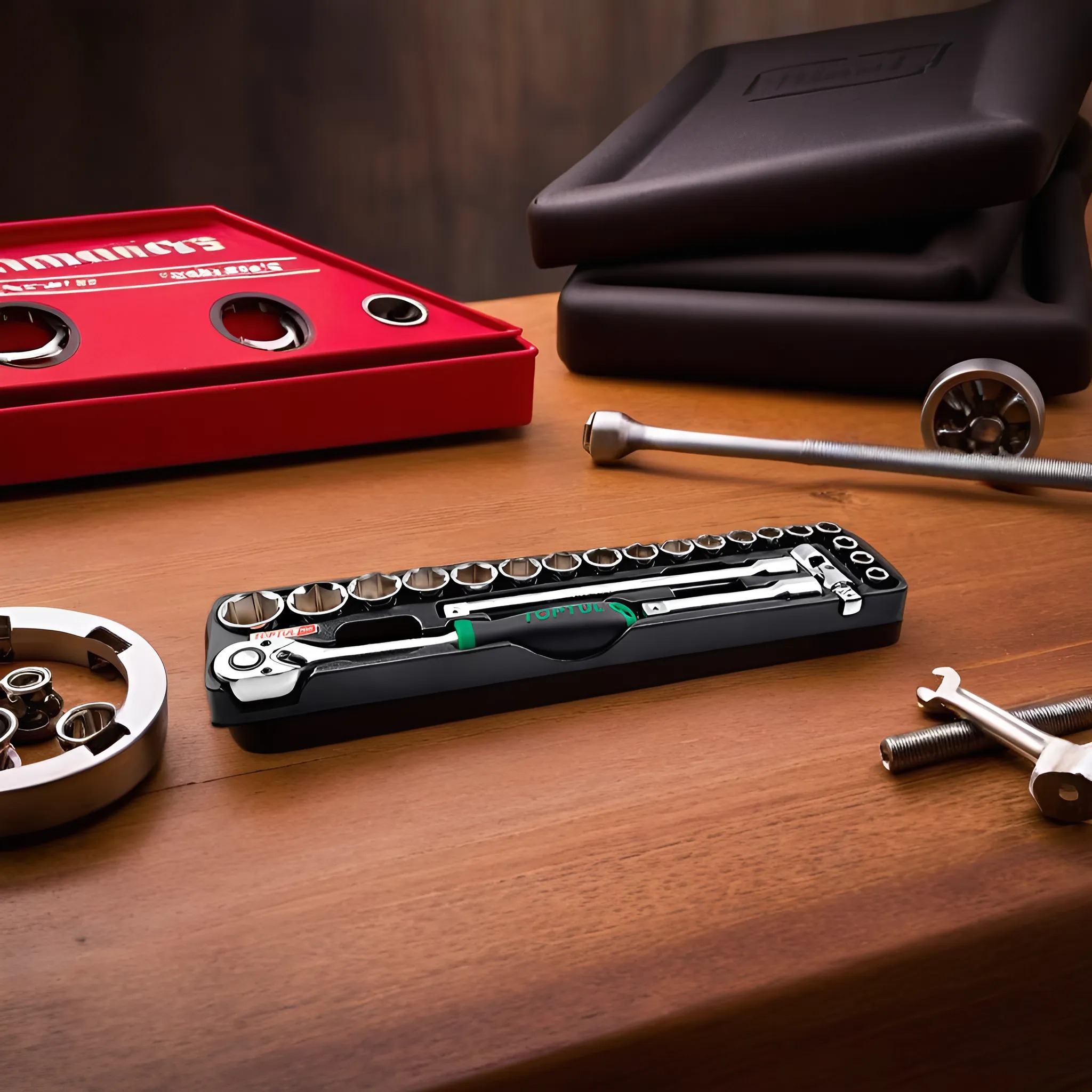 Hình ảnh 3 của mặt hàng Bộ tuýp lục giác 1/2" 22 chi tiết Toptul