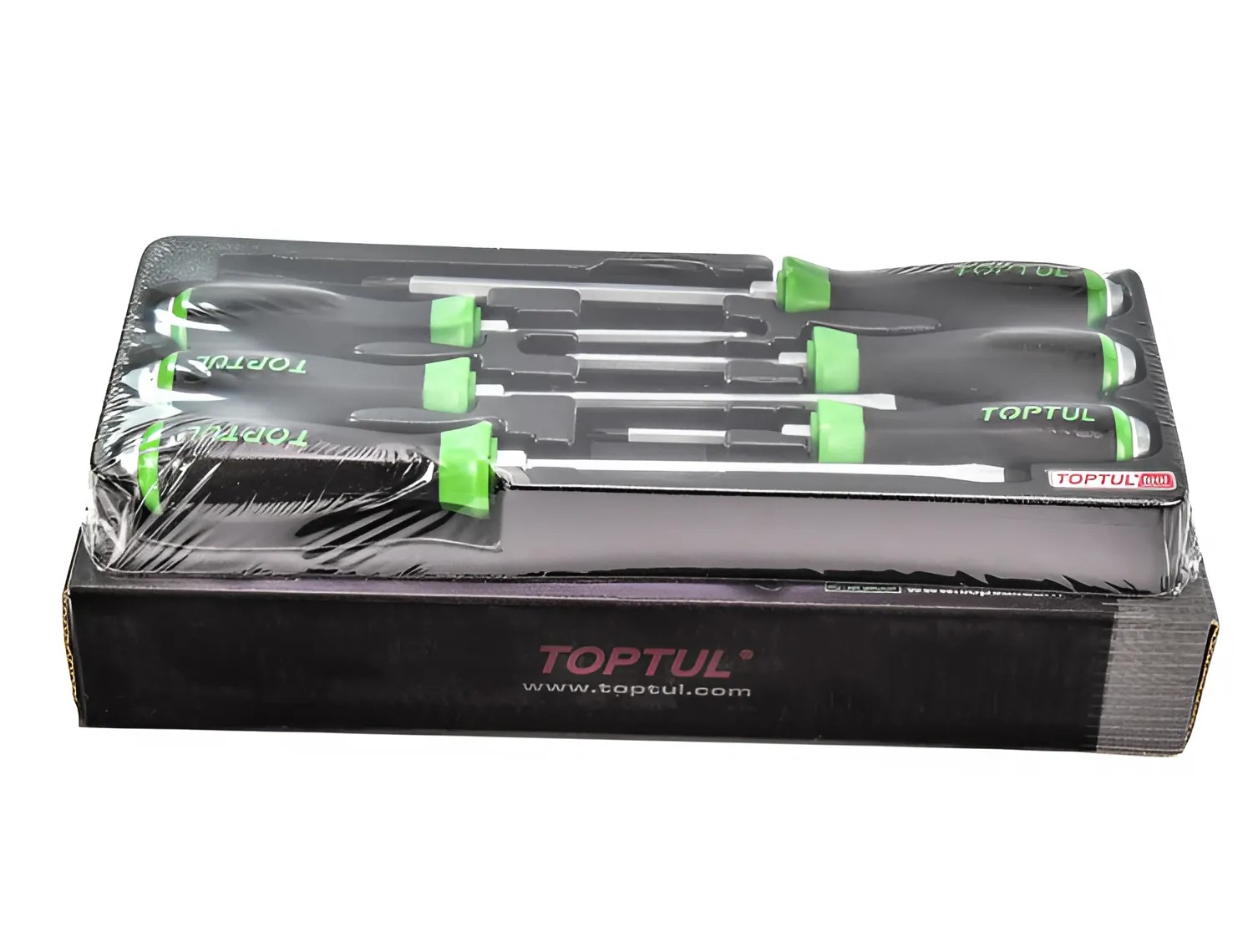 Hình ảnh 2 của mặt hàng Bộ tua vít đóng 6 chi tiết Toptul