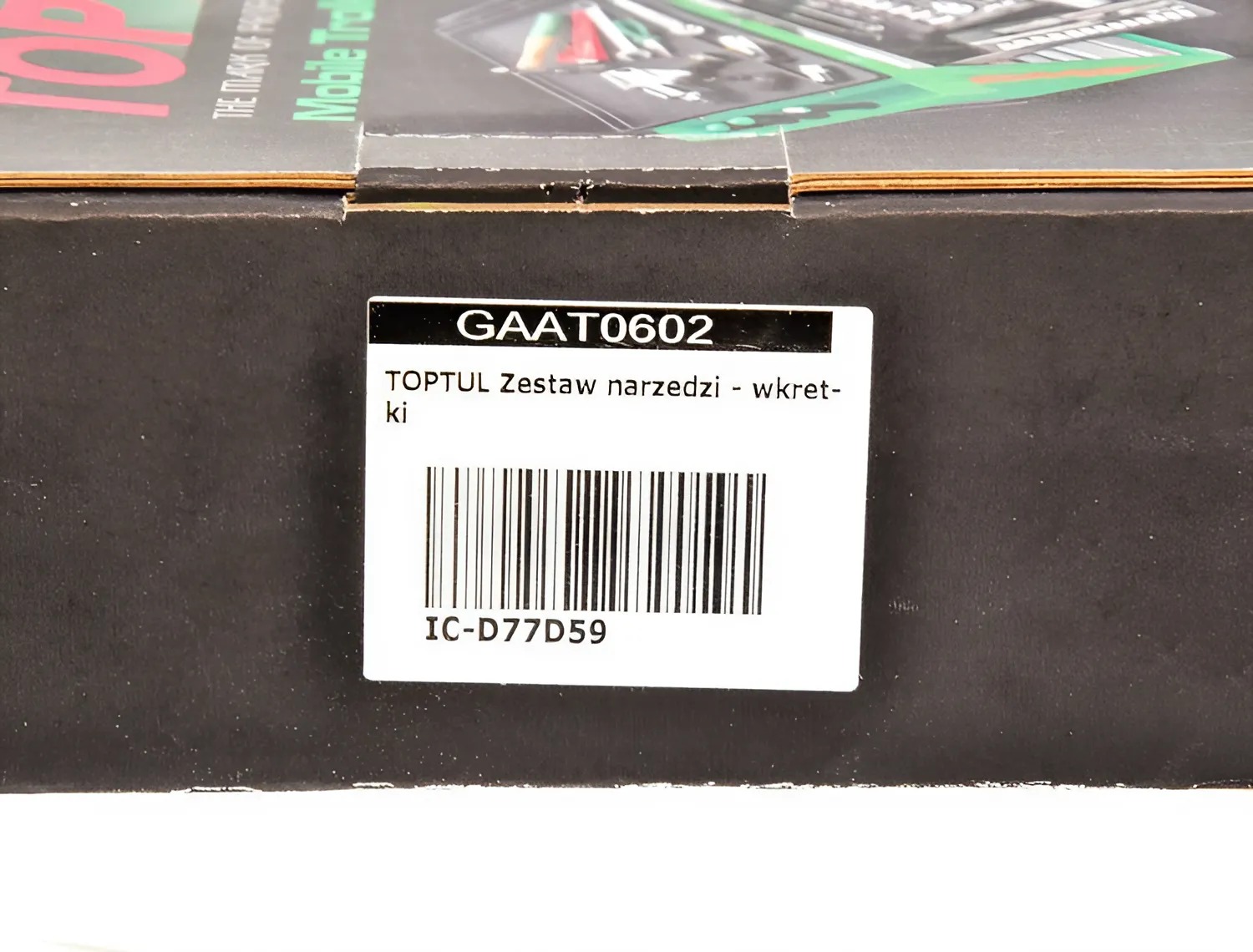 Hình ảnh 5 của mặt hàng Bộ tua vít đóng 6 chi tiết Toptul