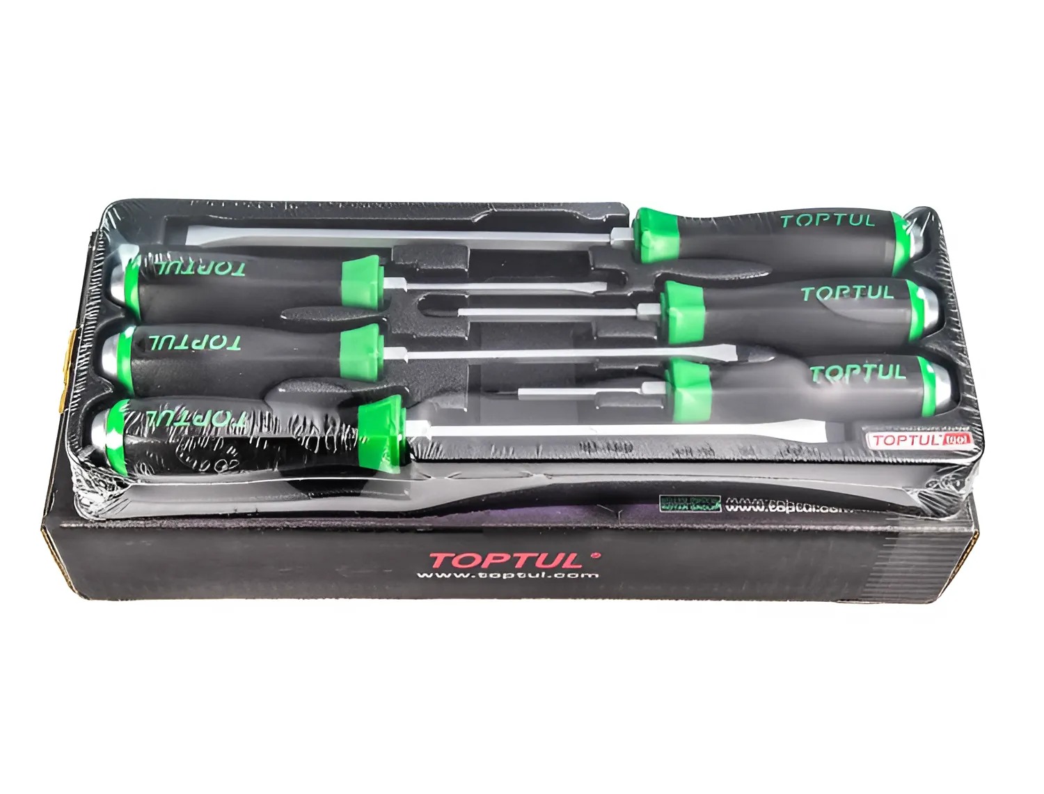 Hình ảnh 2 của mặt hàng Bộ tua vít đóng 6 chi tiết Toptul