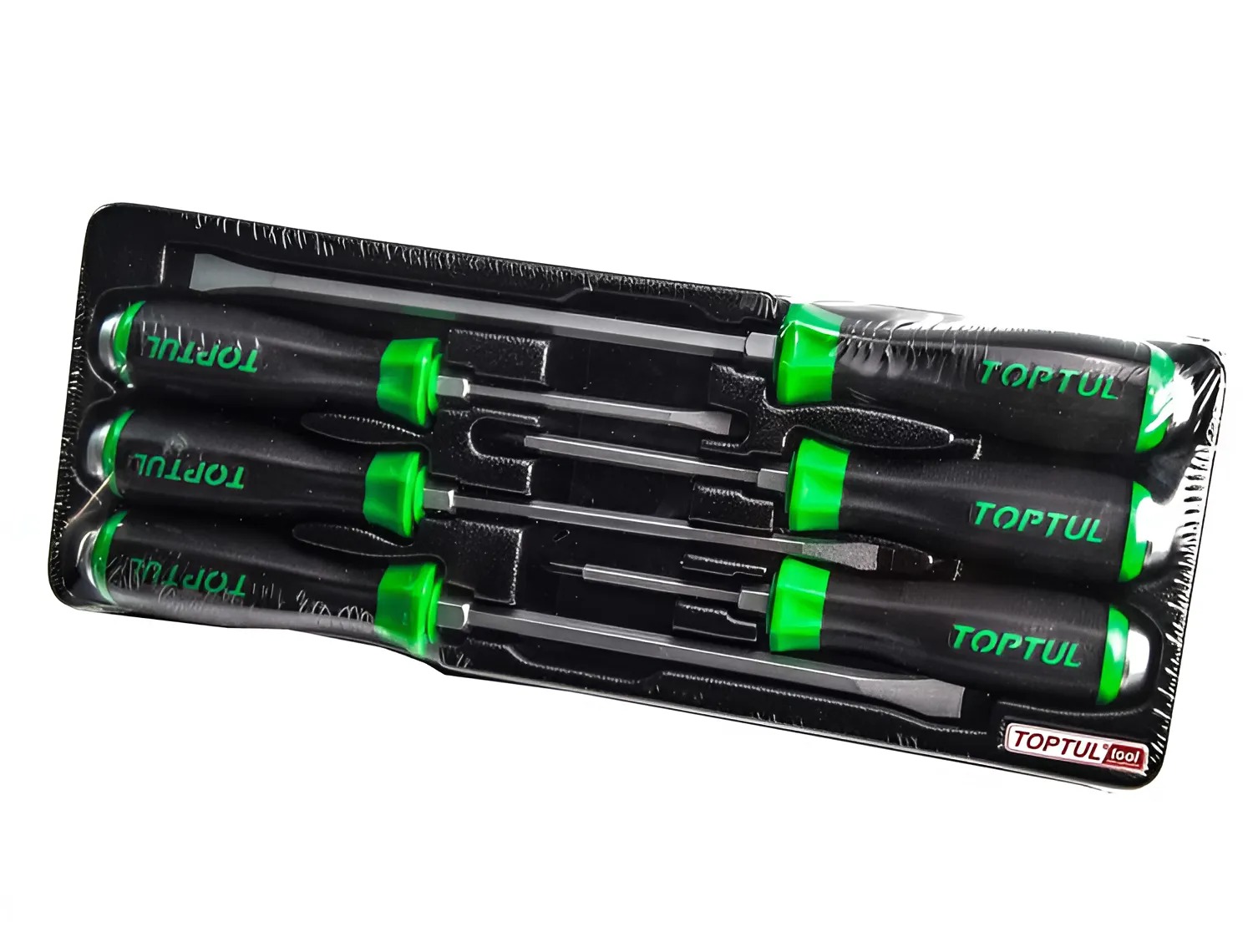 Hình ảnh 4 của mặt hàng Bộ tua vít đóng 6 chi tiết Toptul