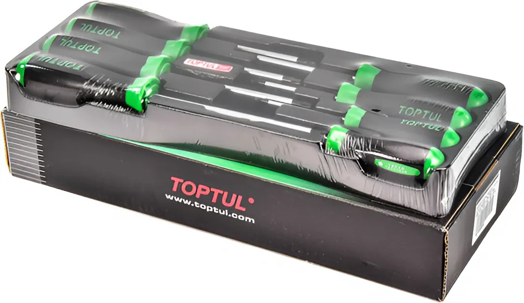 Hình ảnh 3 của mặt hàng Bộ tua vít sao lỗ 8 chi tiết Toptul
