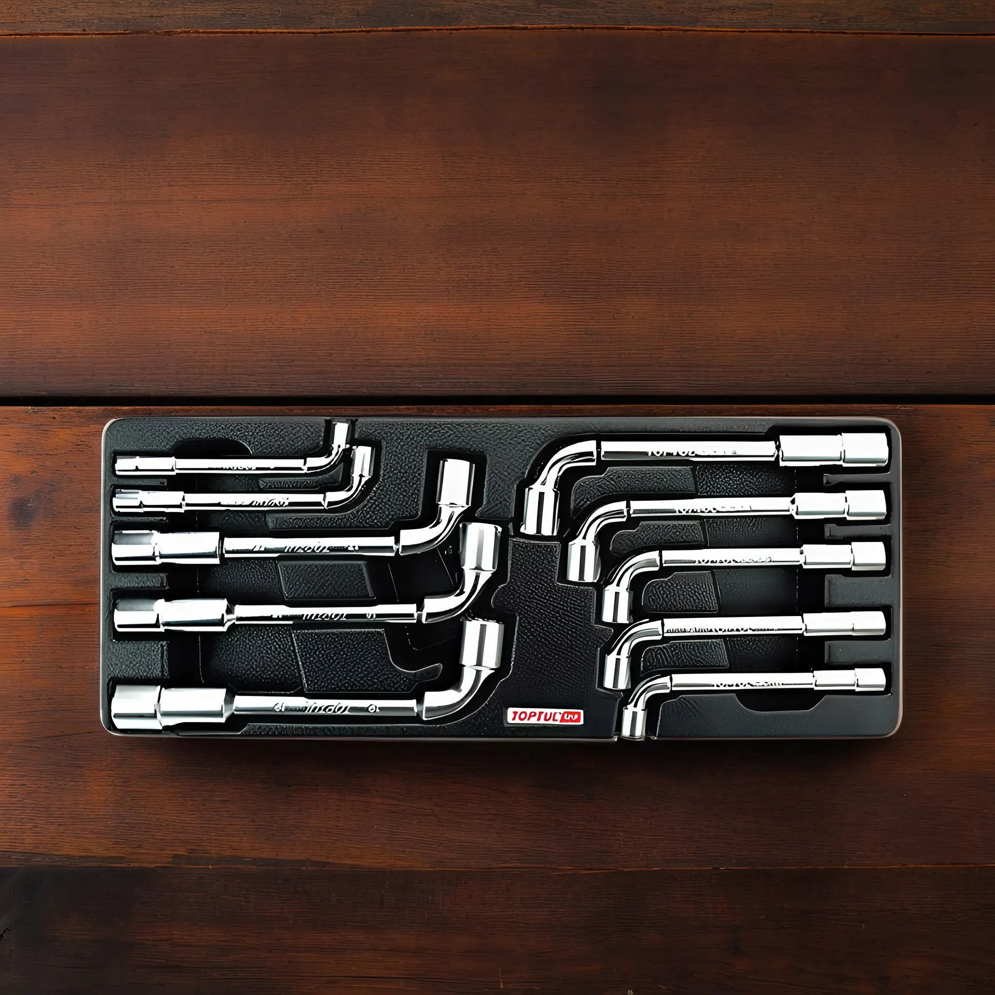 Hình ảnh 2 của mặt hàng Bộ tuýp ống điếu 10 chi tiết Toptul