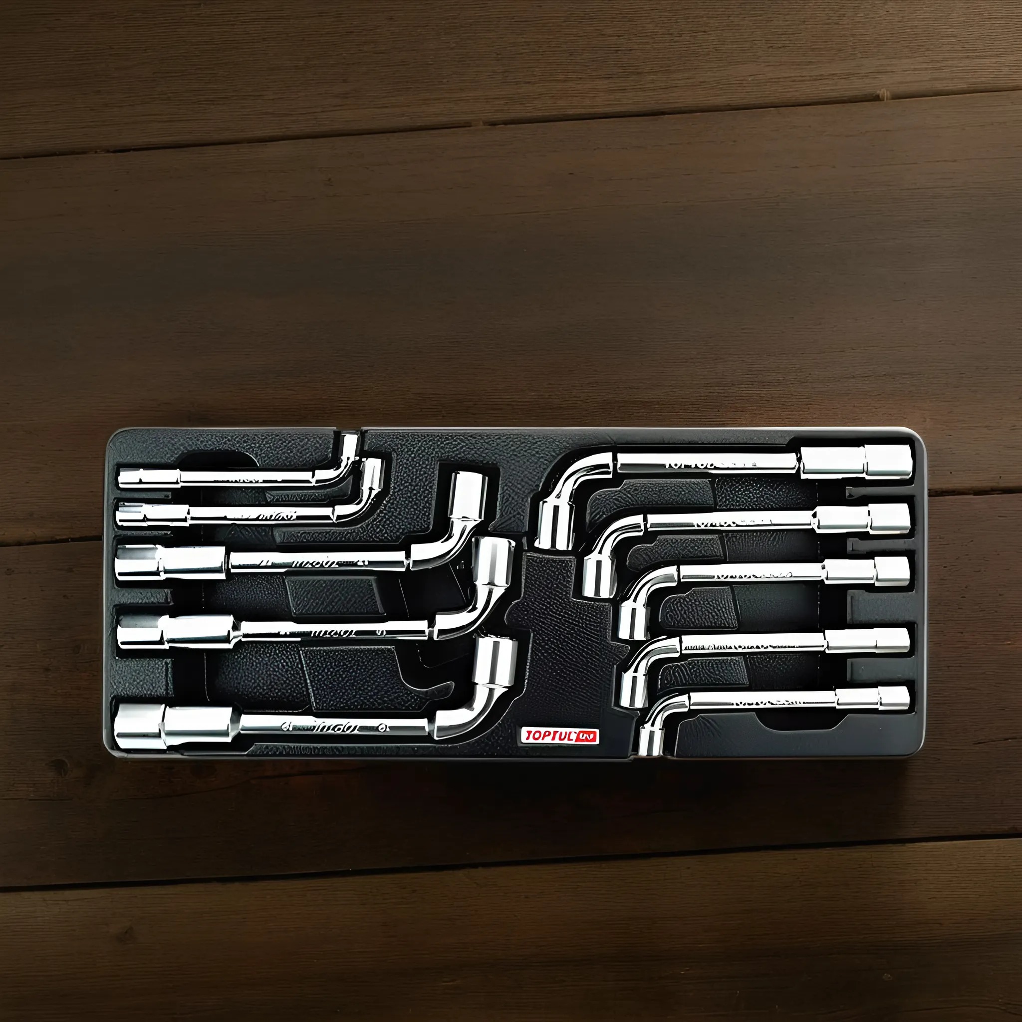 Hình ảnh 3 của mặt hàng Bộ tuýp ống điếu 10 chi tiết Toptul