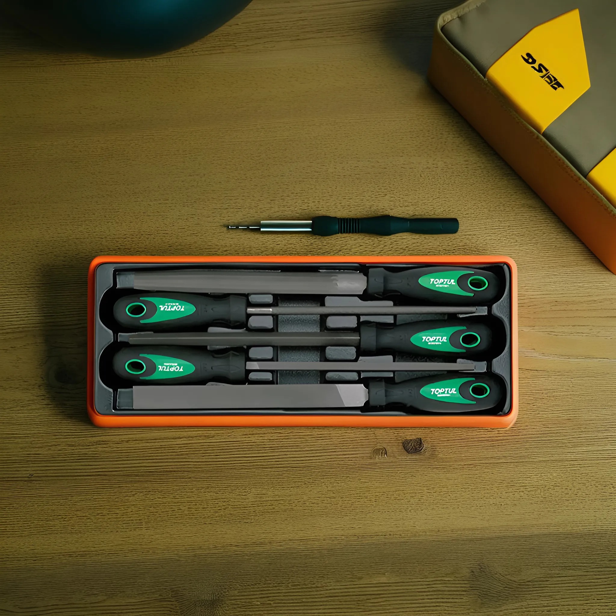 Hình ảnh 2 của mặt hàng Bộ dũa 5 chi tiết Toptul