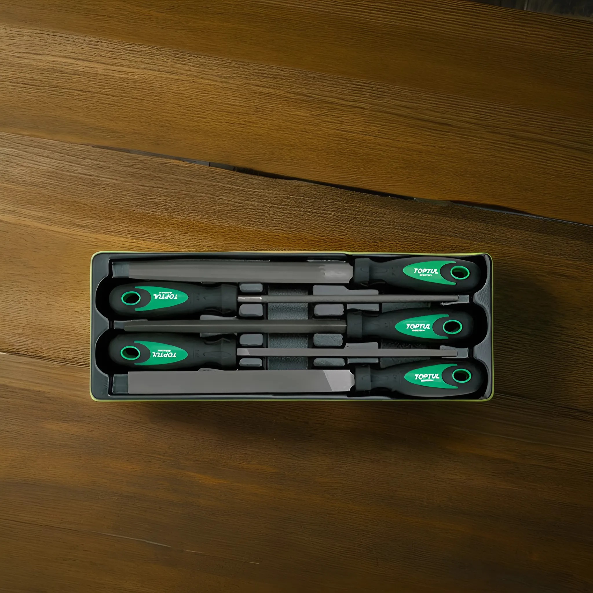 Hình ảnh 3 của mặt hàng Bộ dũa 5 chi tiết Toptul