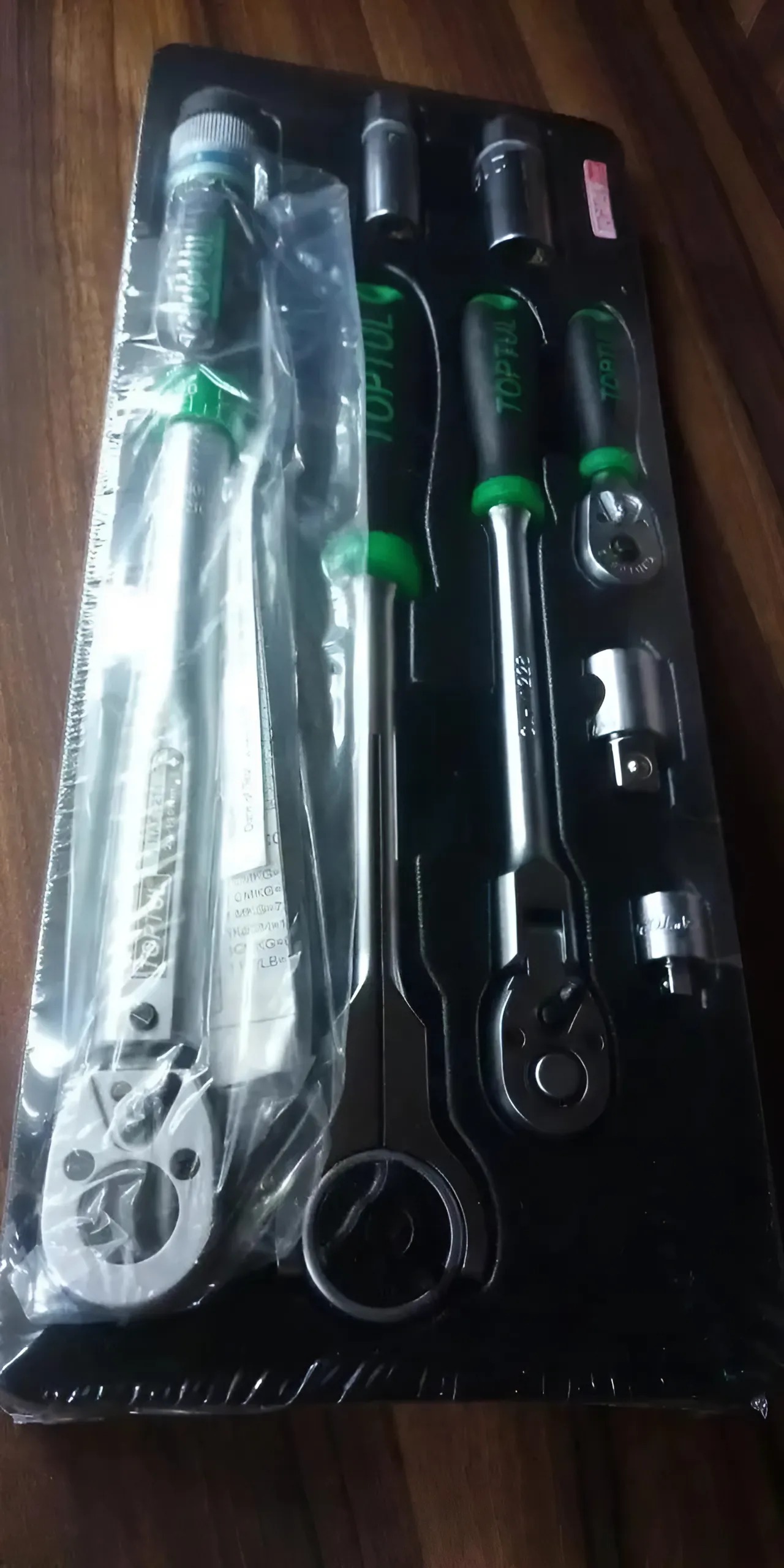 Hình ảnh 2 của mặt hàng Bộ cần xiết lực 8 chi tiết Toptul