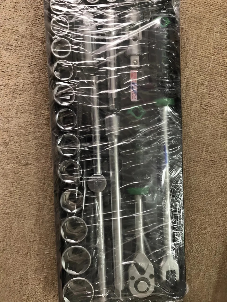 Hình ảnh 2 của mặt hàng Bộ tuýp lục giác 1/2" 25 chi tiết (hệ mét) Toptul