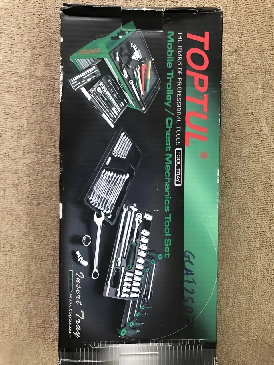 Hình ảnh 3 của mặt hàng Bộ tuýp lục giác 1/2" 25 chi tiết (hệ mét) Toptul