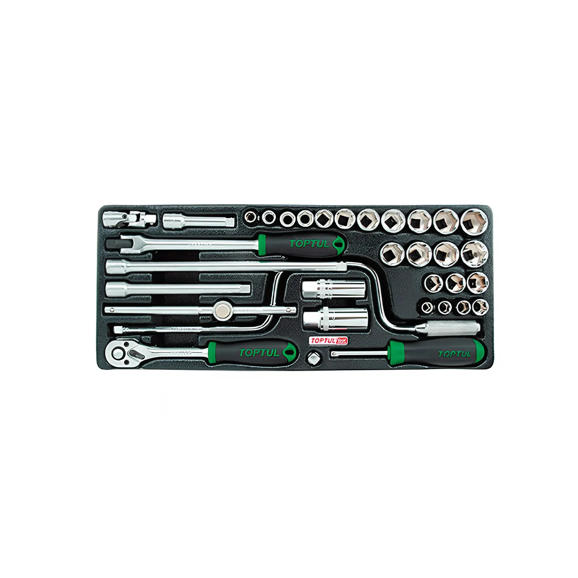 Hình ảnh 1 của mặt hàng Bộ tuýp 3/8 " 34 chi tiết Toptul