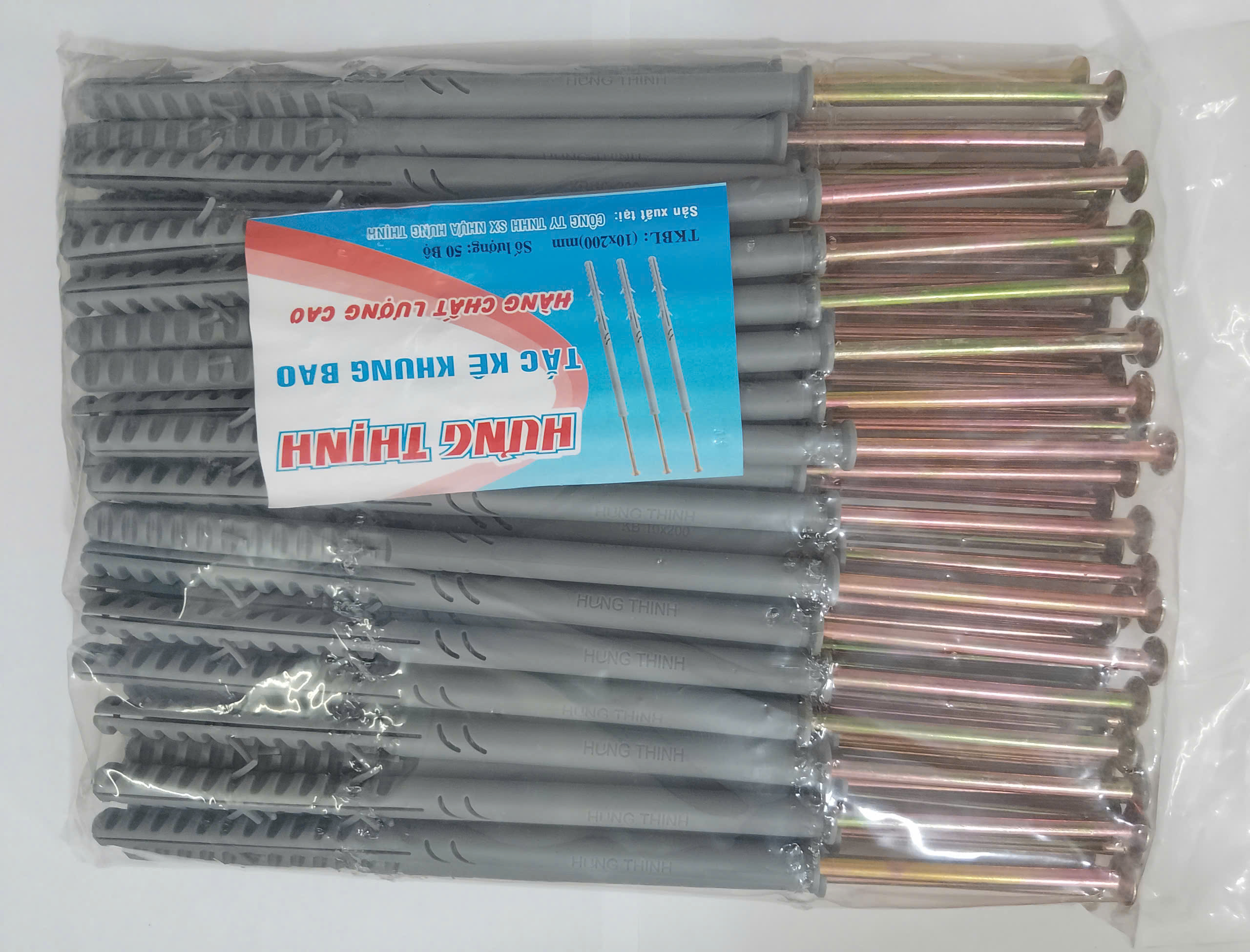 Hình ảnh 2 của mặt hàng Khung bao xám 10x160mm (lốc 50 cái)