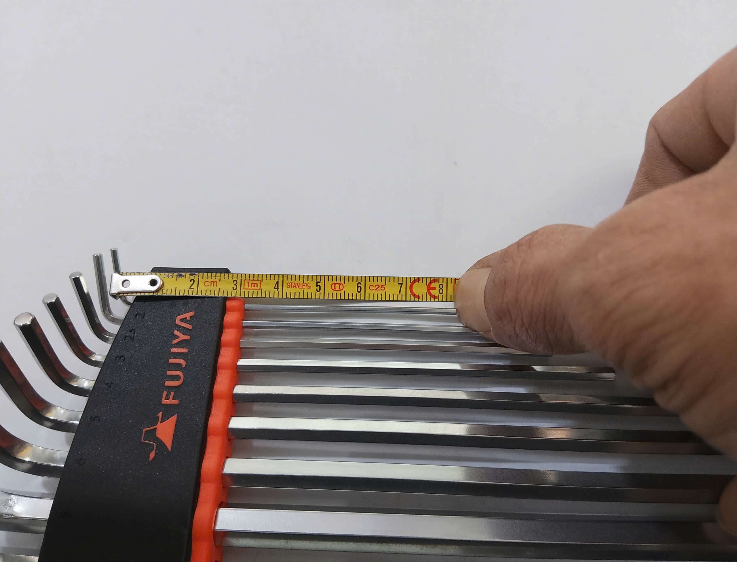 Hình ảnh 4 của mặt hàng Bộ lục giác đầu bằng cán dài Fujiya LH330-9S