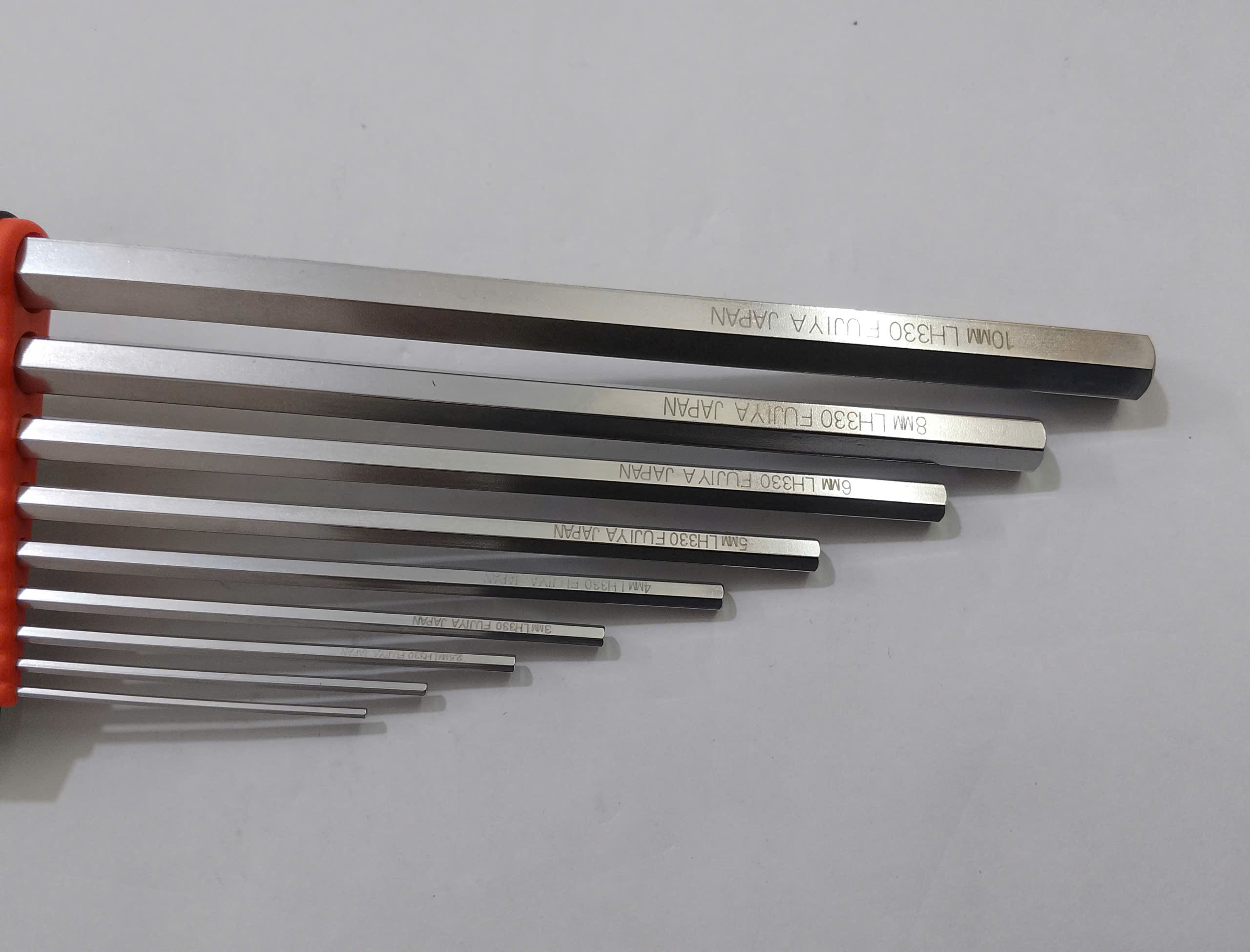 Hình ảnh 5 của mặt hàng Bộ lục giác đầu bằng cán dài Fujiya LH330-9S
