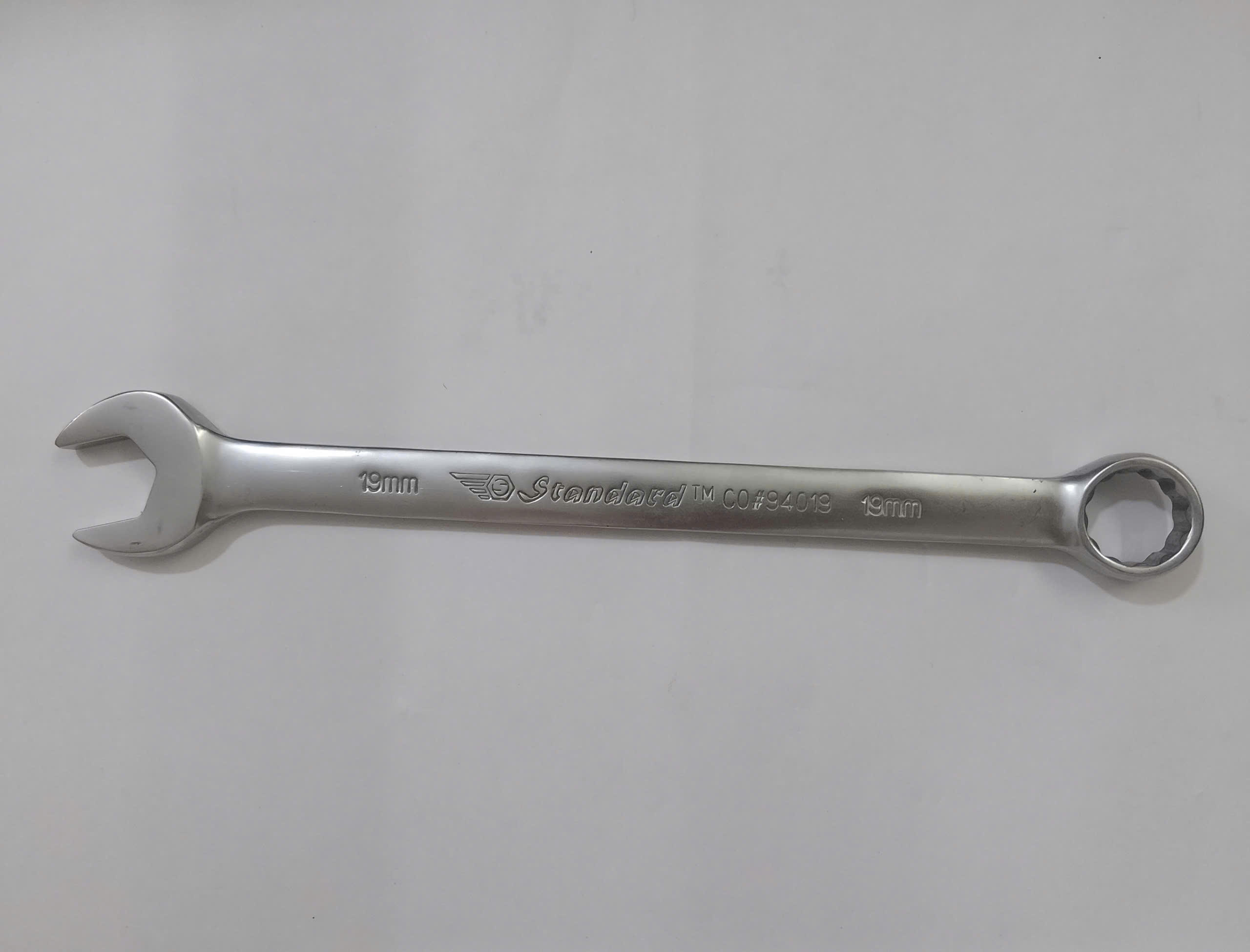 Hình ảnh 5 của mặt hàng Cờ lê vòng miệng 19mm Standard xi mờ