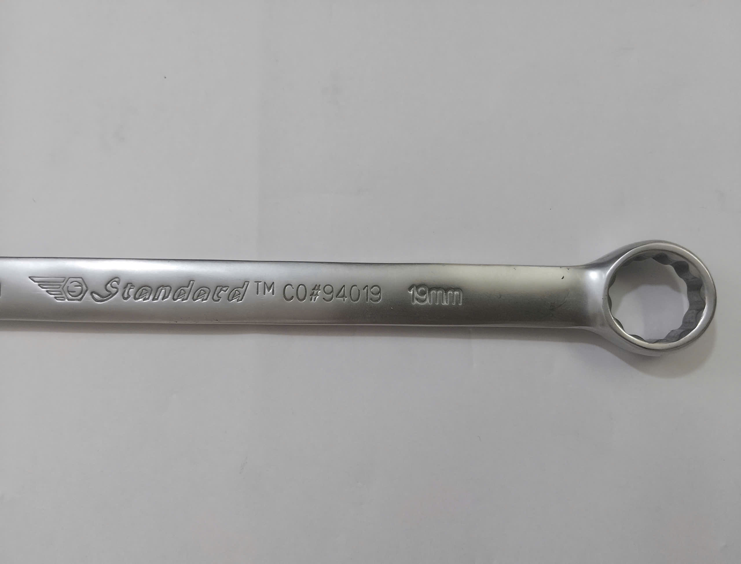 Hình ảnh 6 của mặt hàng Cờ lê vòng miệng 19mm Standard xi mờ