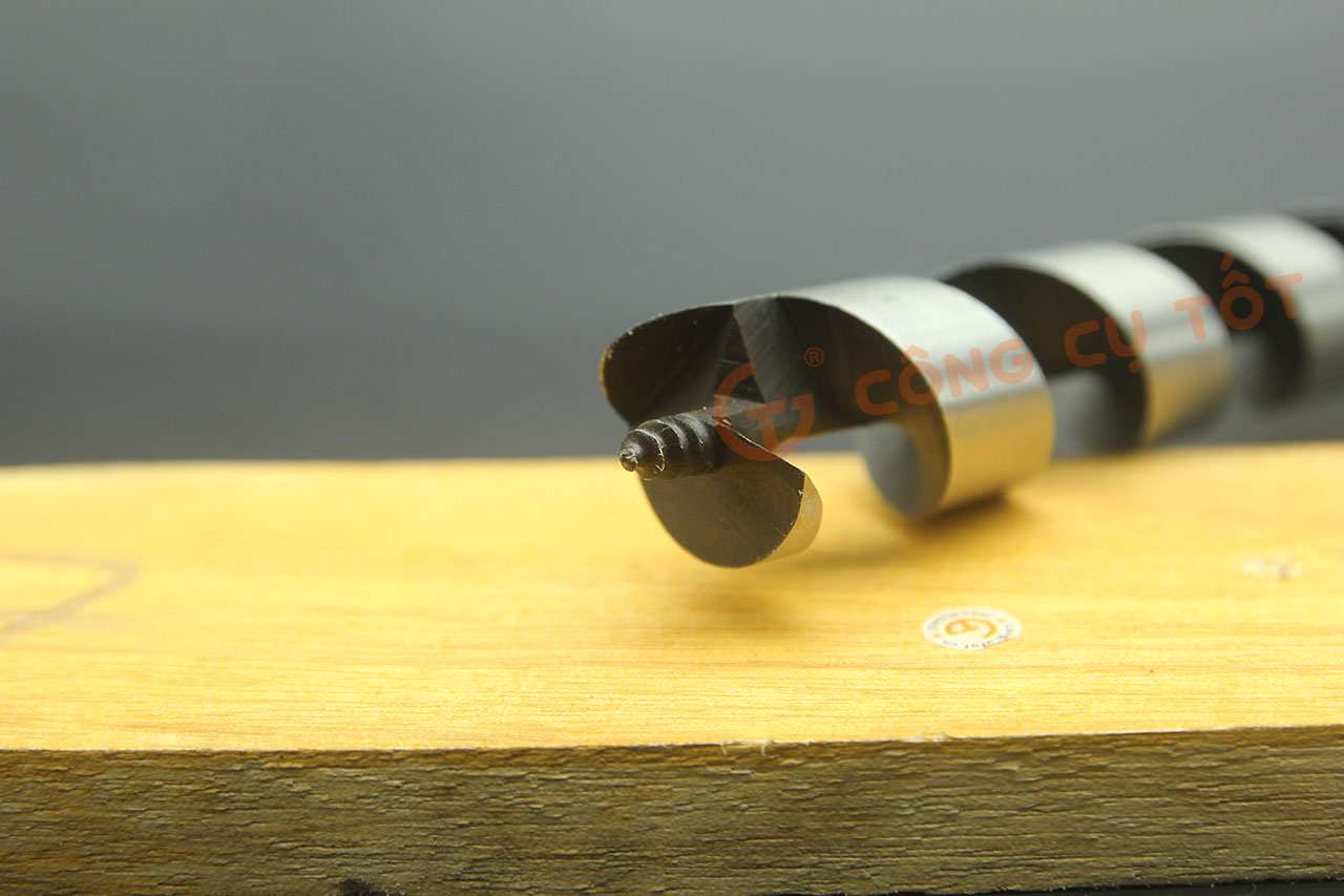 Hình ảnh 6 của mặt hàng Mũi khoan gỗ xoắn ốc Auger Φ22 dài rãnh 135mm chuôi lục Onishi Nhật Bản