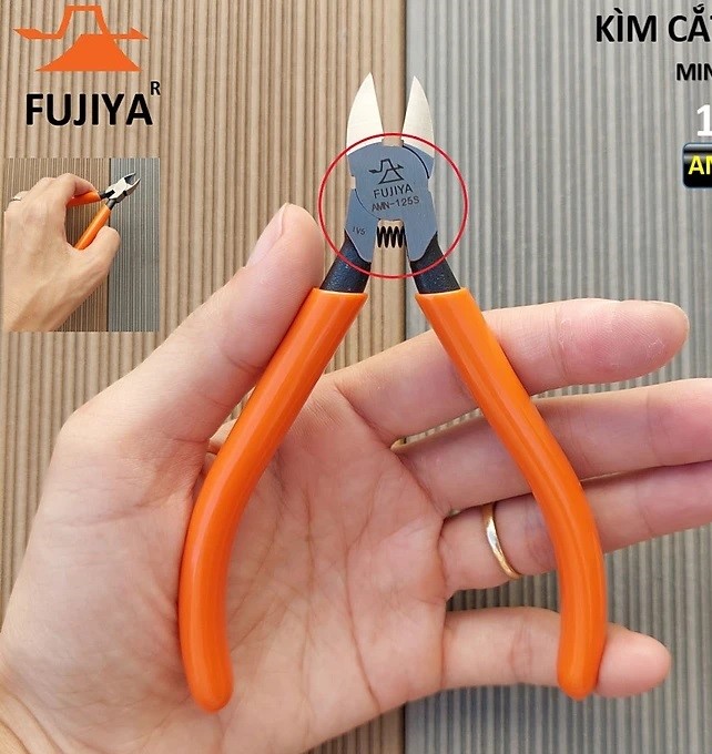 Hình ảnh 4 của mặt hàng Kìm cắt mini 125mm Fujiya AMN-125S