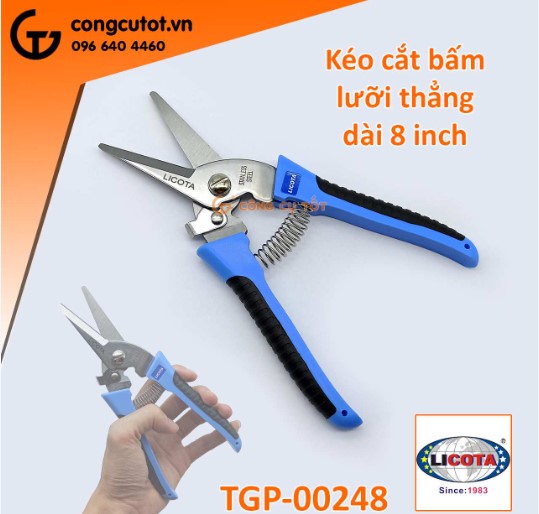 Hình ảnh 1 của mặt hàng Kéo cành nhọn nhỏ 8" LICOTA (248)