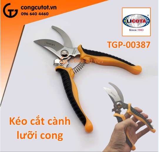 Hình ảnh 5 của mặt hàng Kéo cành cong 8" LICOTA (387)