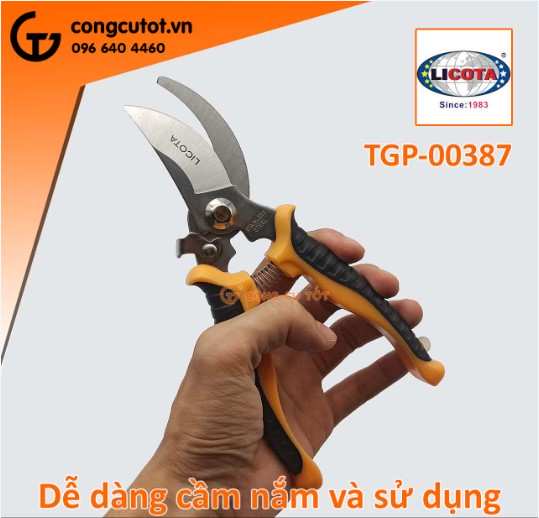 Hình ảnh 3 của mặt hàng Kéo cành cong 8" LICOTA (387)